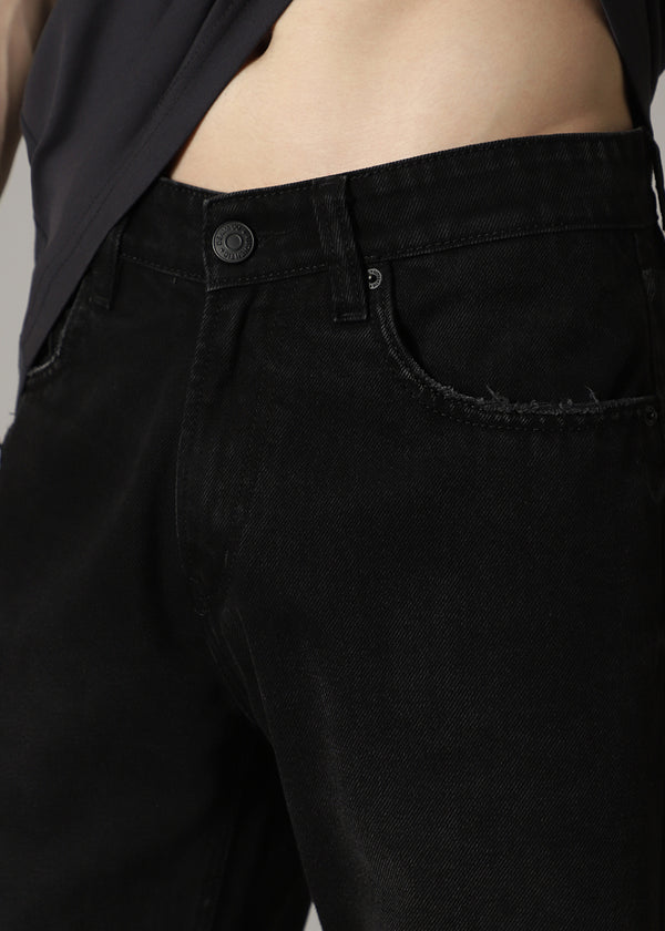 Fitted Straight Jeans