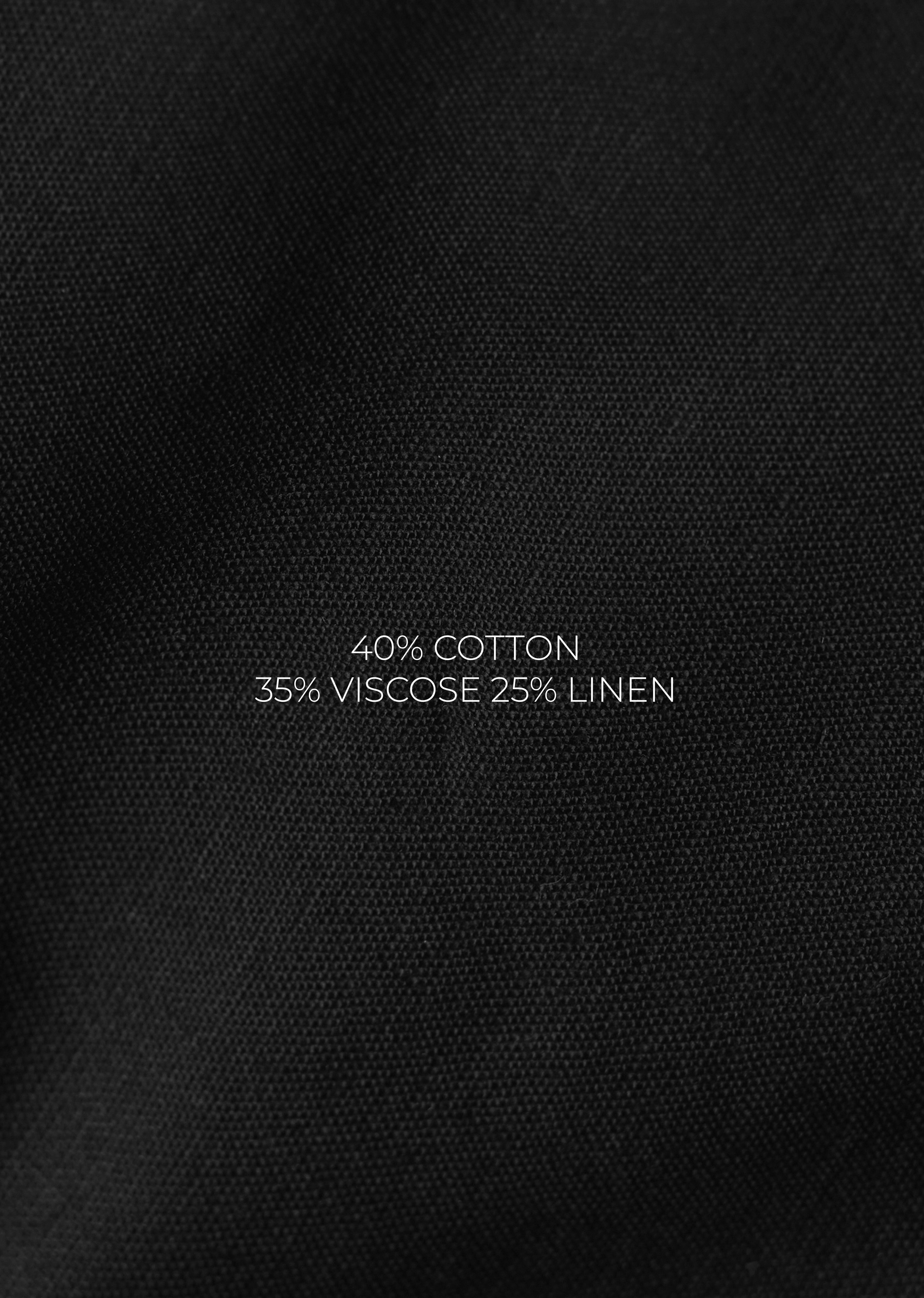 Black Semi-Elasticated Relaxed Fit Trouser