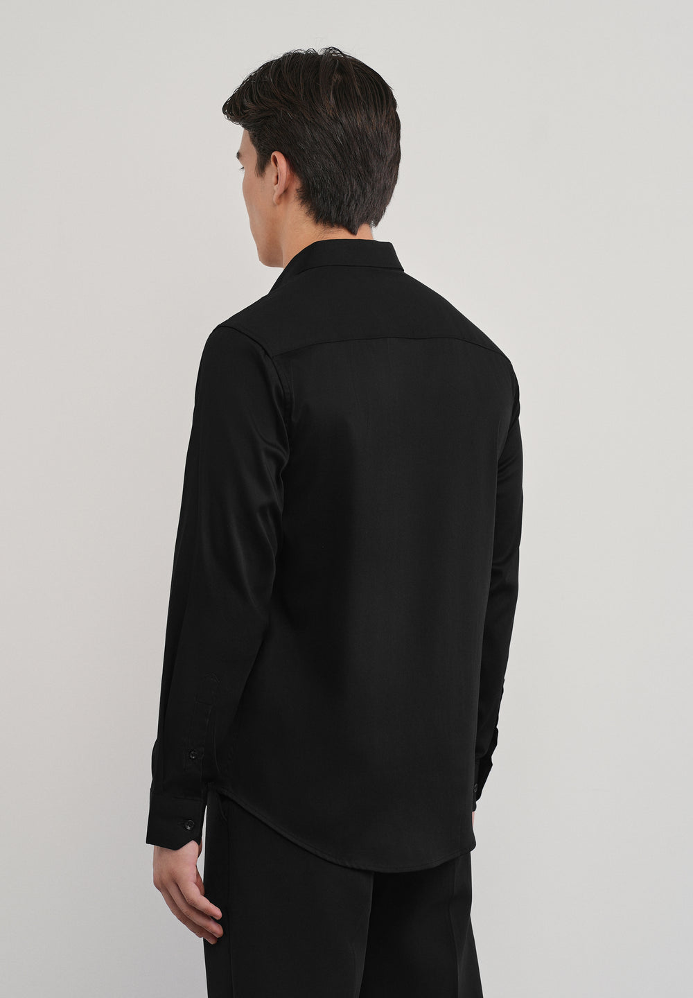 Black Serpent Beadwork Designer Shirt