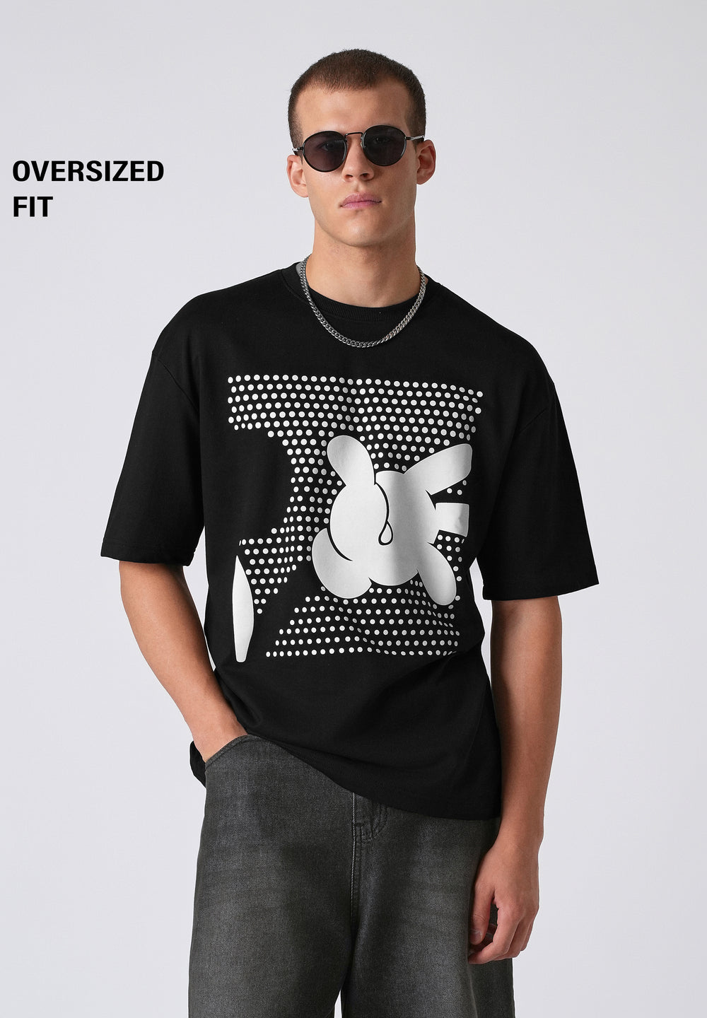 Black Oversized T-shirt