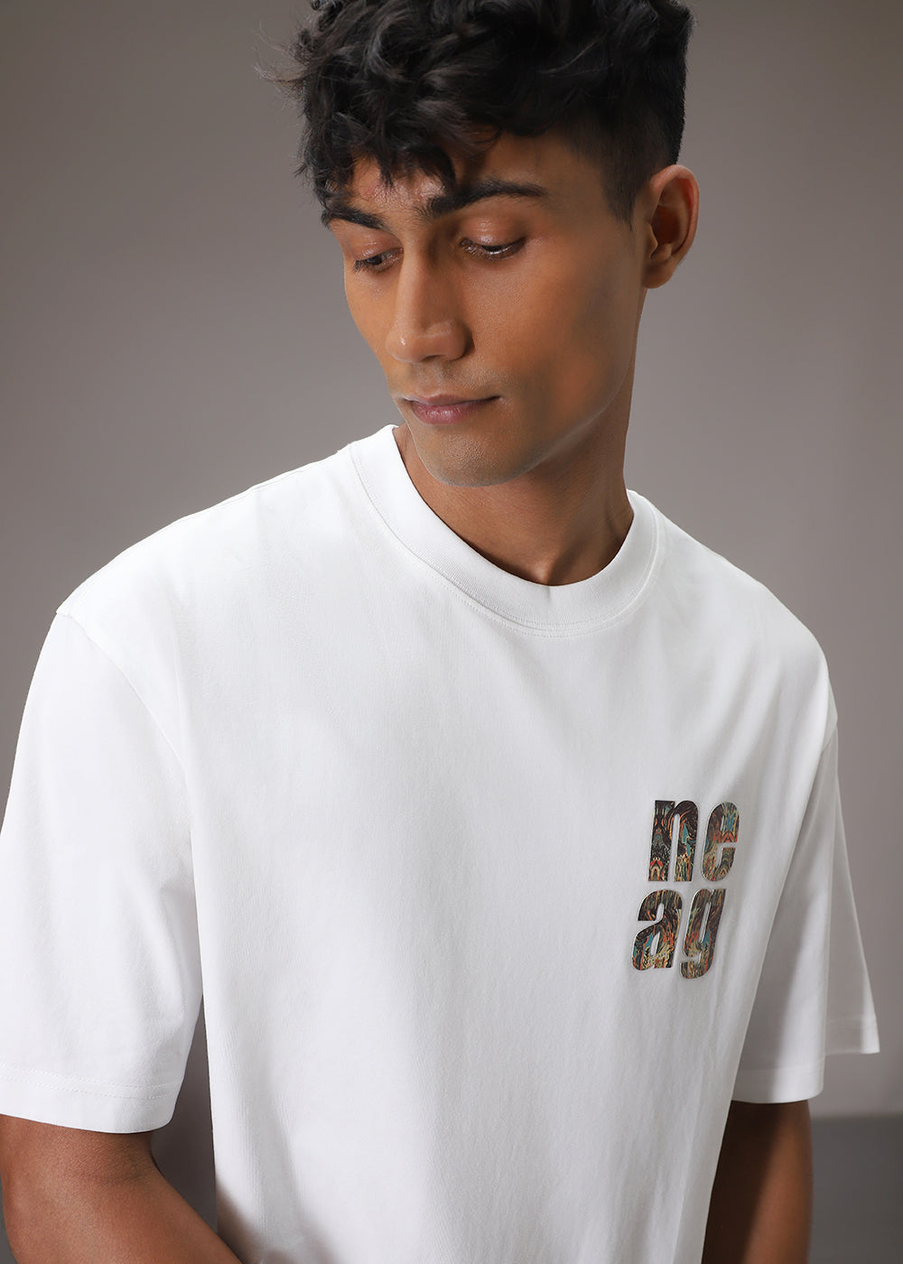 Bloomage White Oversized T-shirt