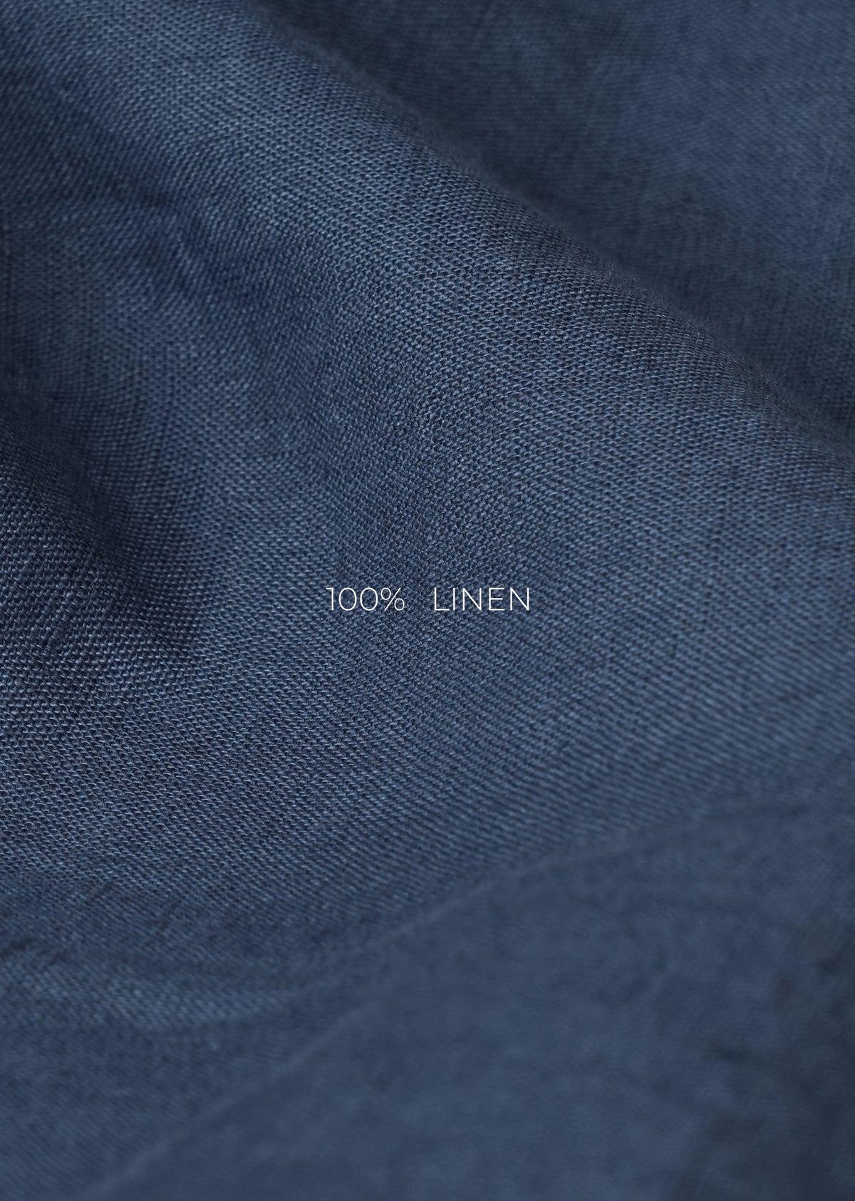Blue 100% Pure Linen Shirt
