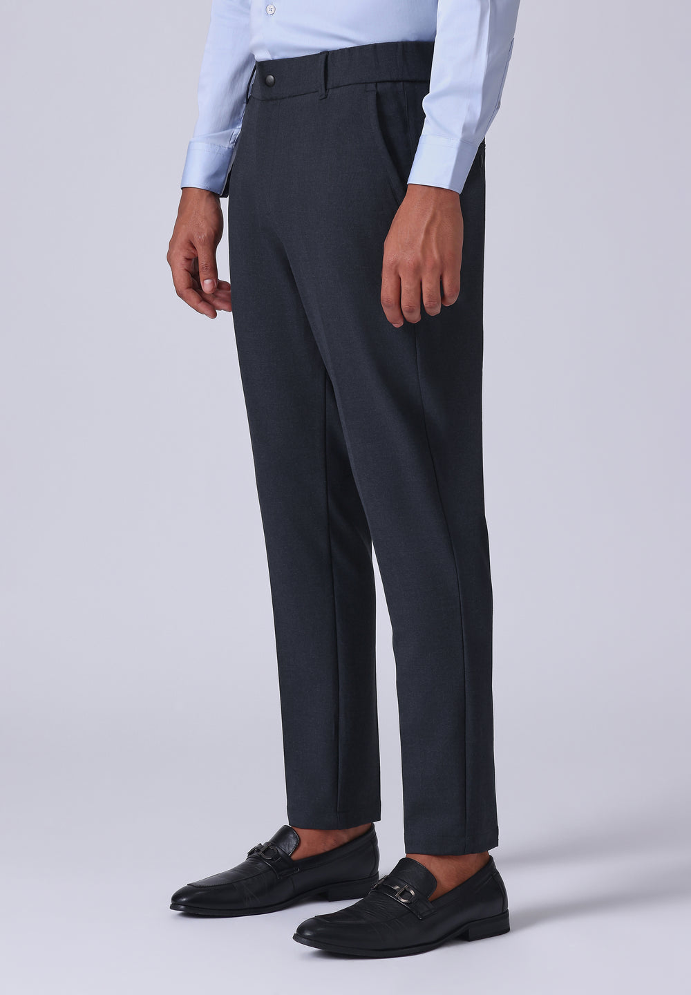 Blue 8 Way Stretch Trousers