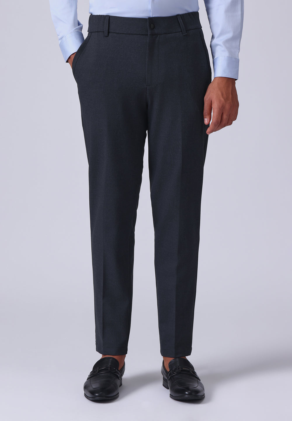 Blue 8 Way Stretch Trousers