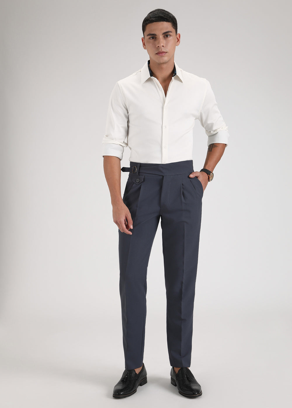 Slumber Blue Gurkha Pant