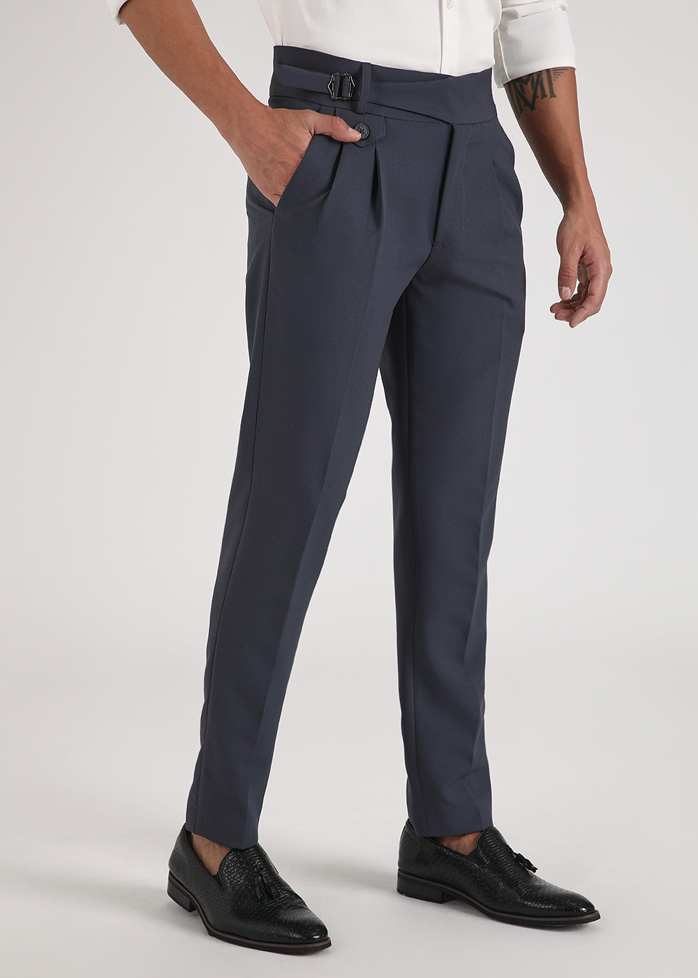 Slumber Blue Gurkha Pant