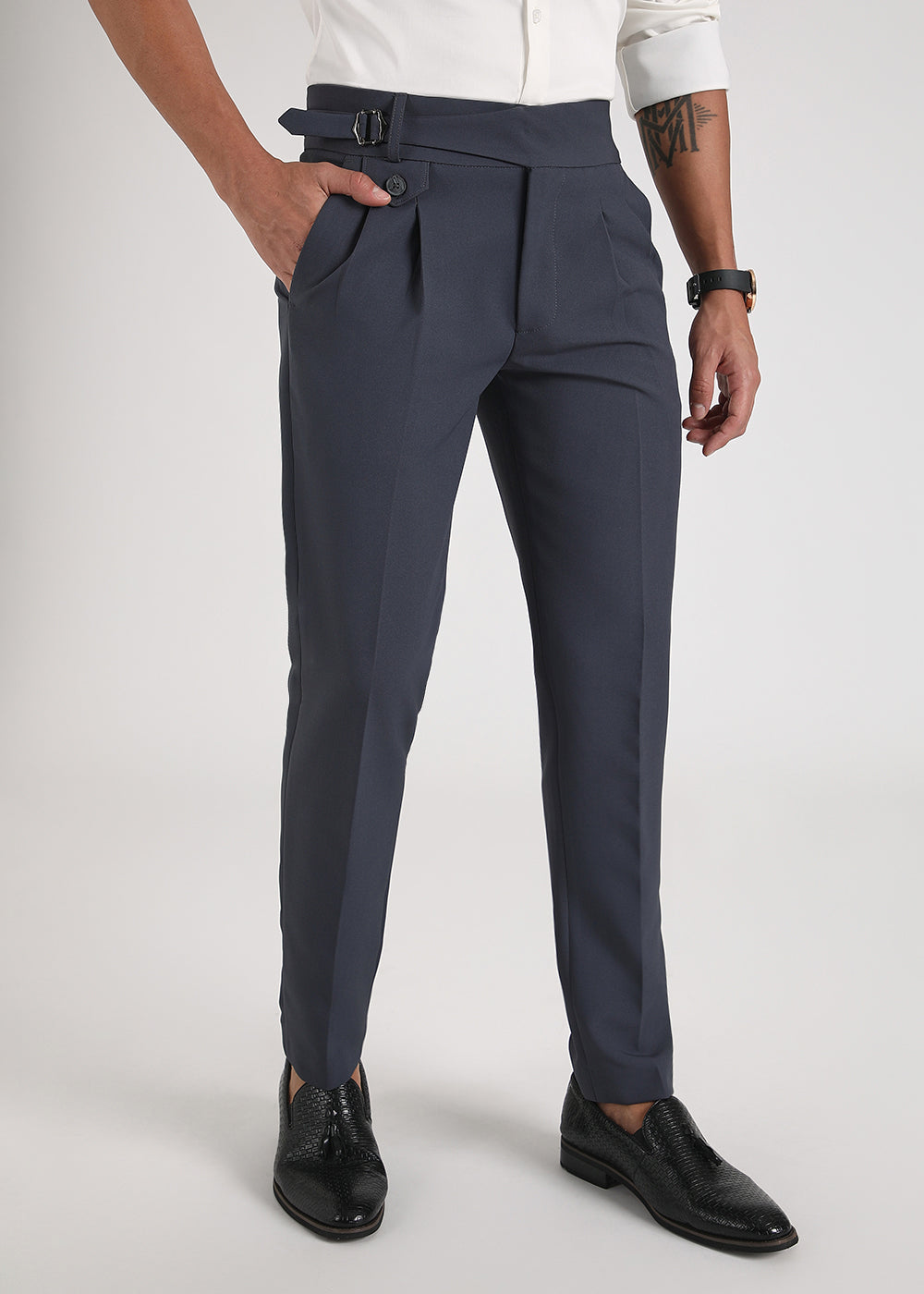 Slumber Blue Gurkha Pant