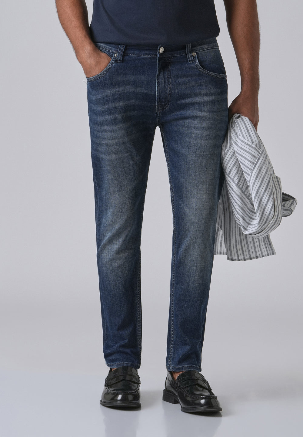 Blue Low fade Slim Fit Jeans