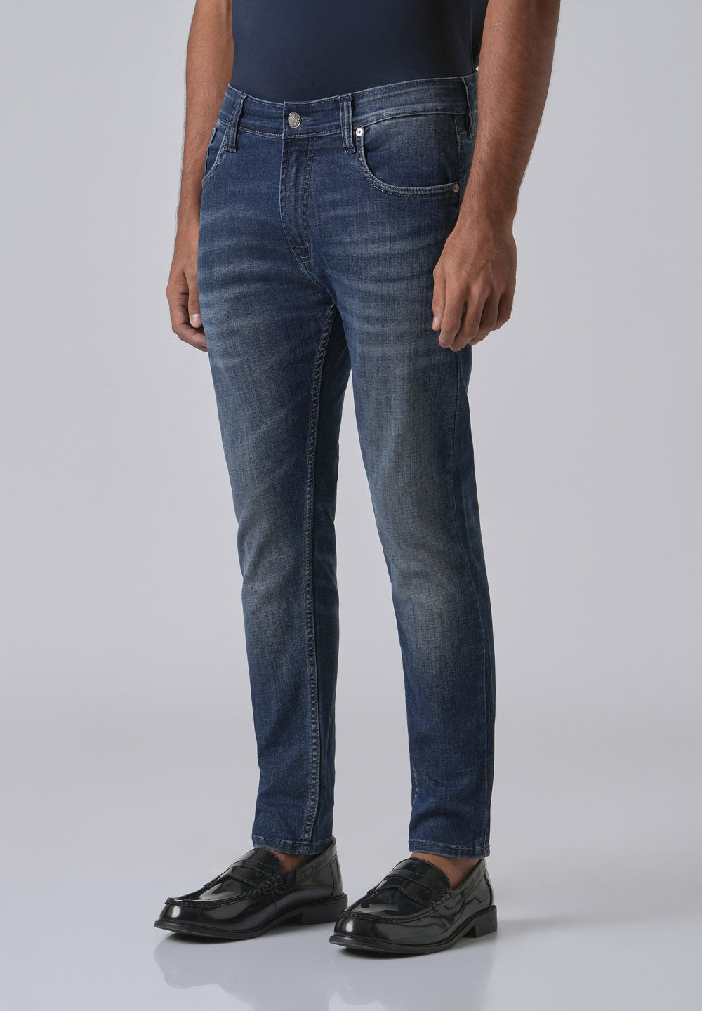 Blue Low fade Slim Fit Jeans
