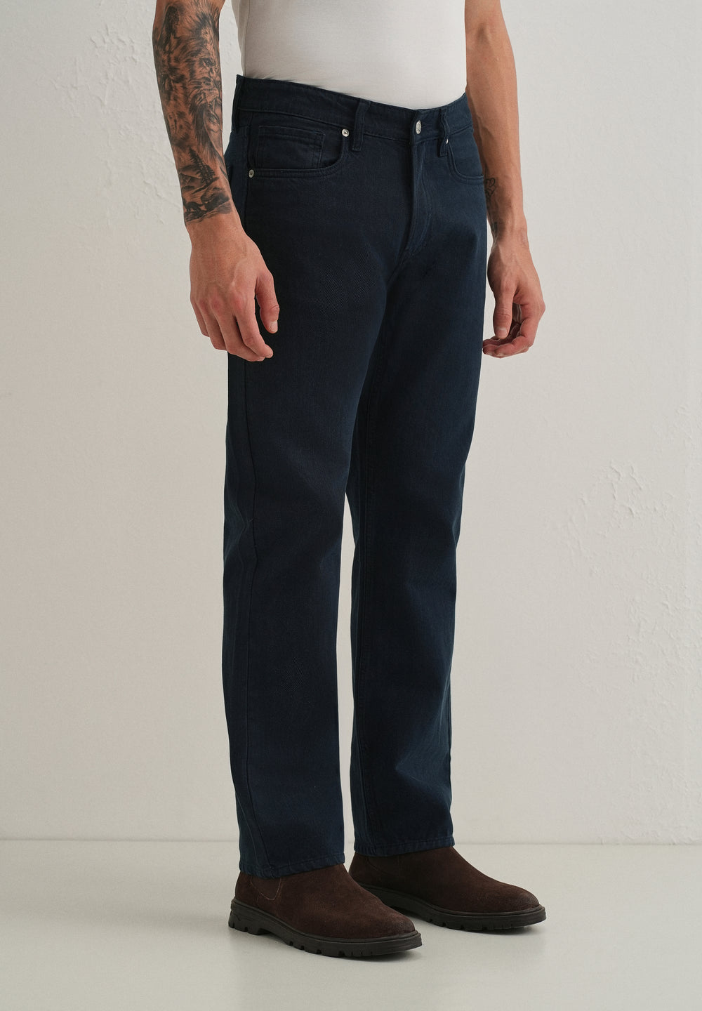 Blue Regular Fit Denim