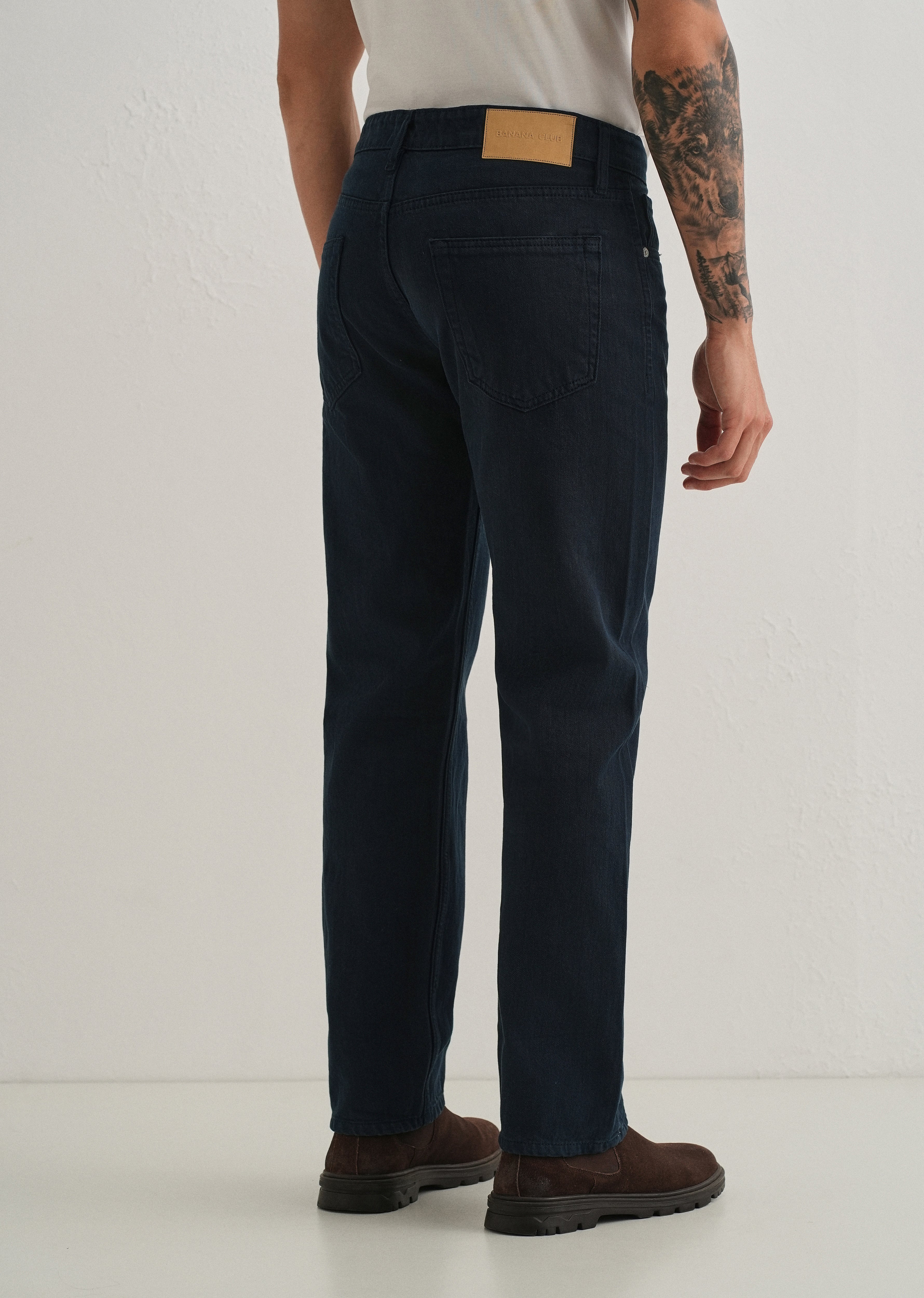 Blue Regular Fit Denim