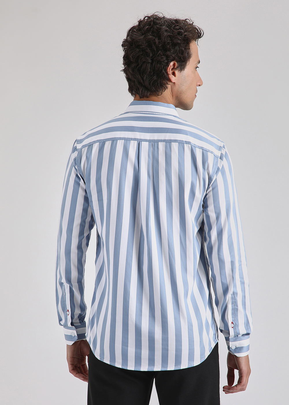 Blue Striped Shirt