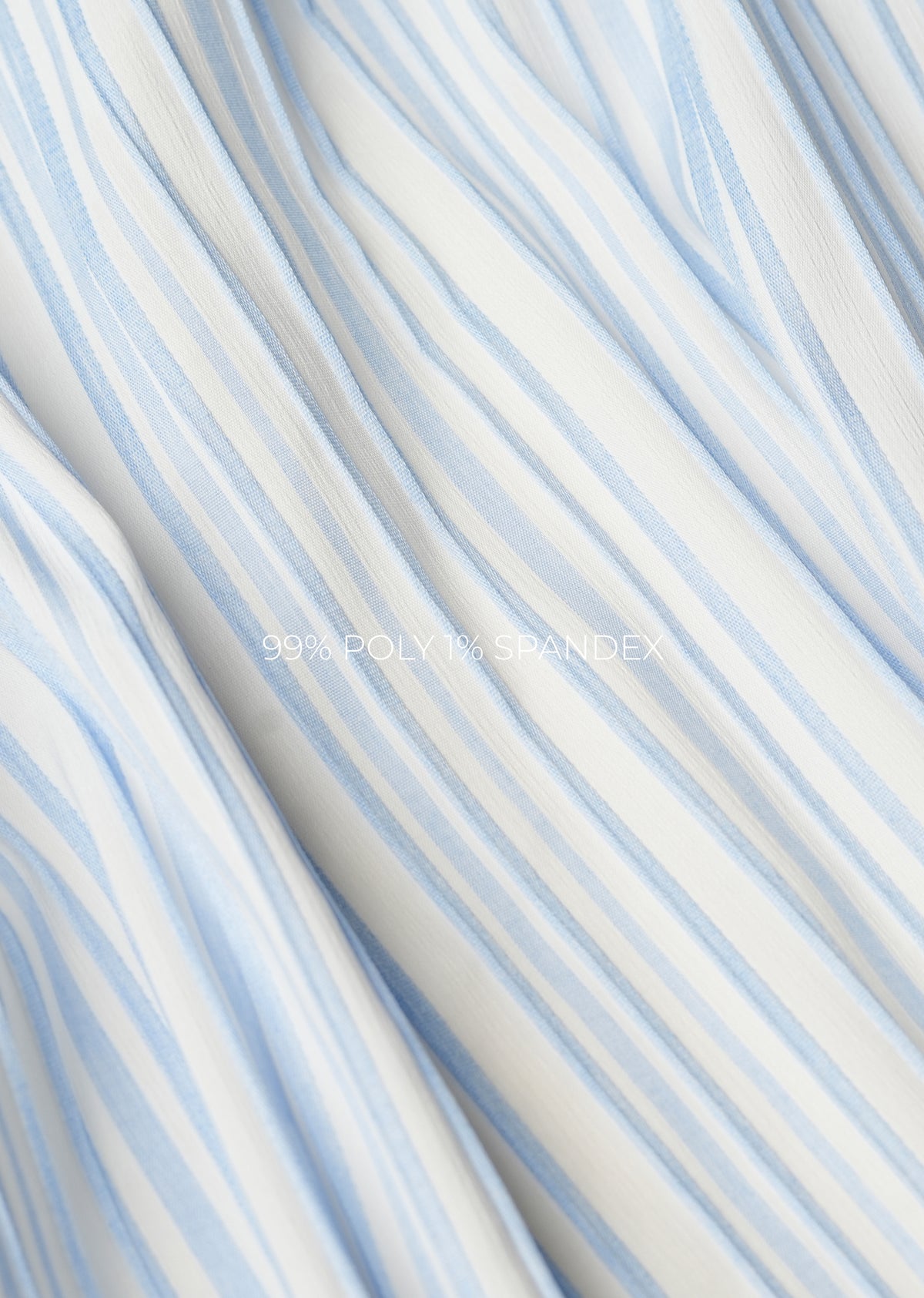 Blue Textured Stripe Shirt
