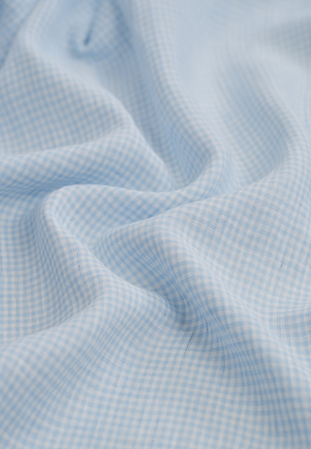 Blue 100% Pure Linen Stripe Shirt