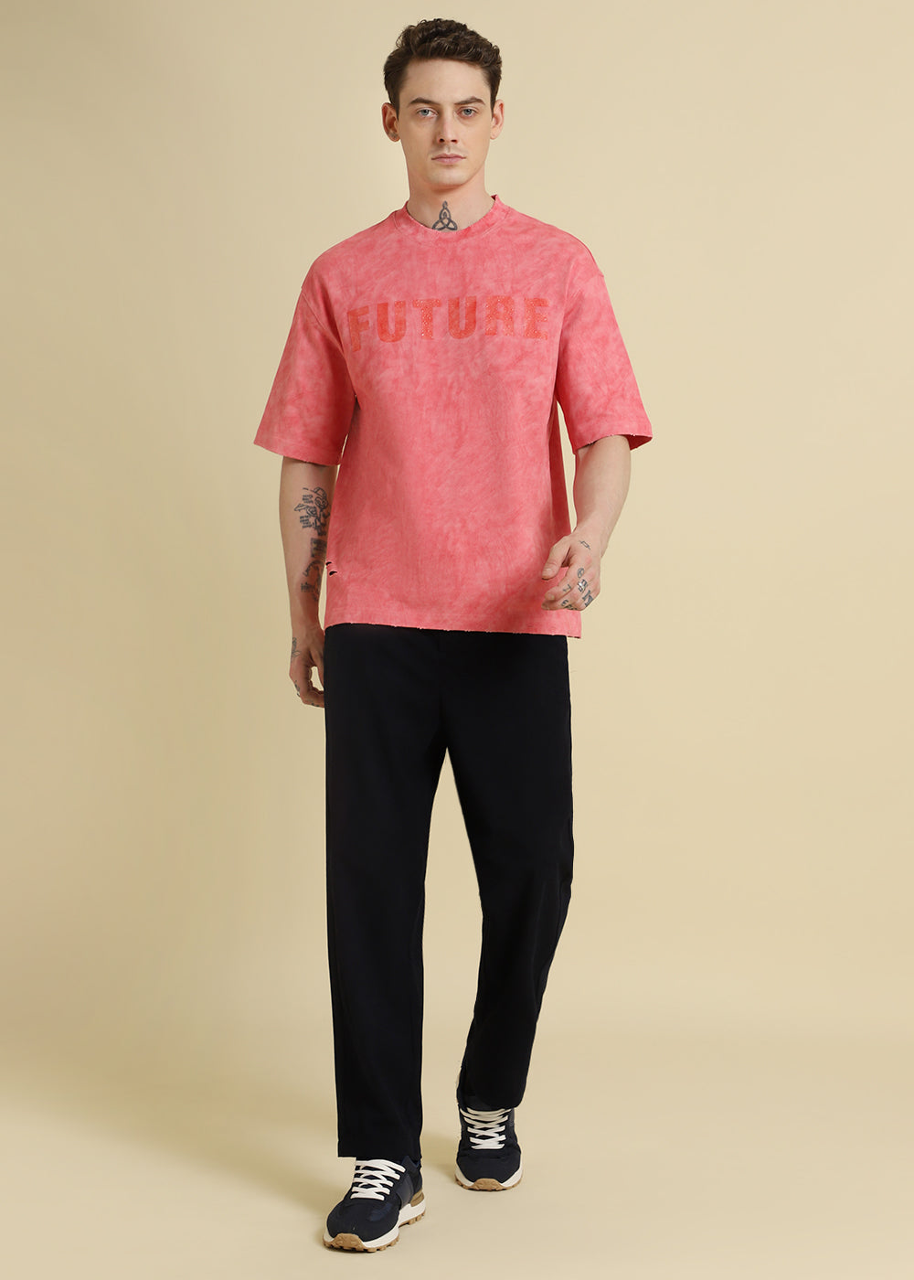 Blush Wash Oversized T-shirt