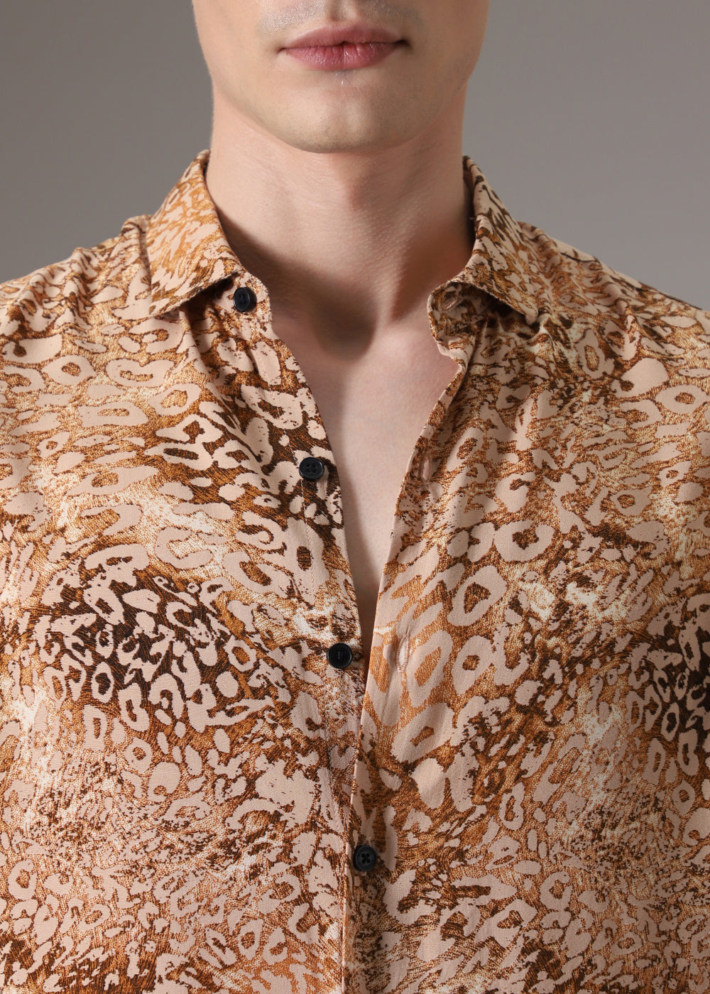 Boa Brown Feather Shirt