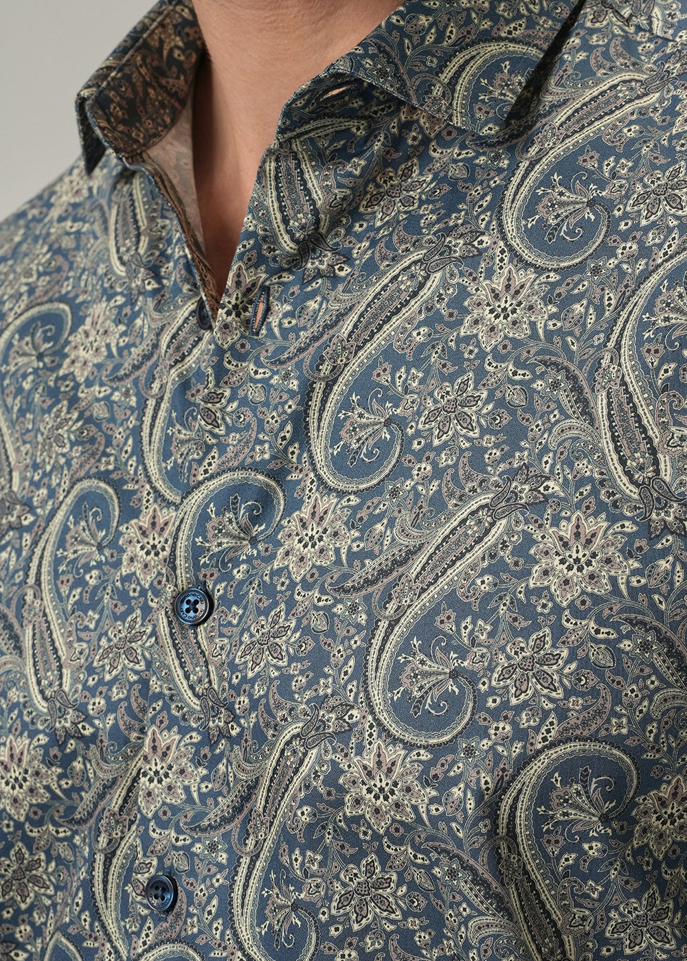 Bohemian Paisley Print Shirt