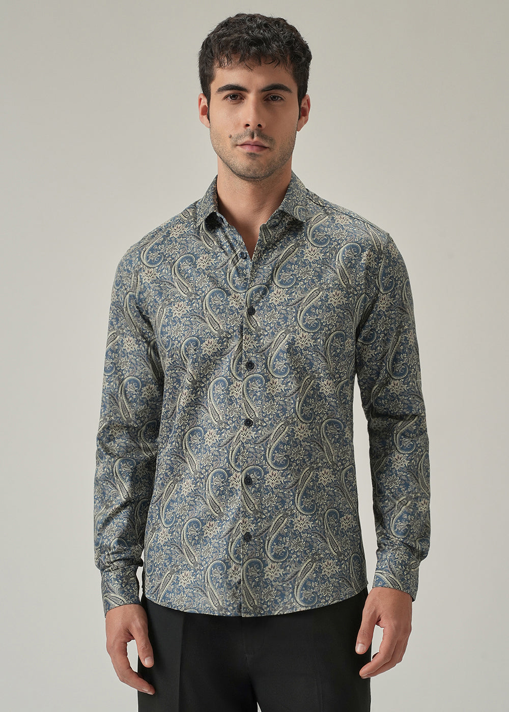 Bohemian Paisley Print Shirt