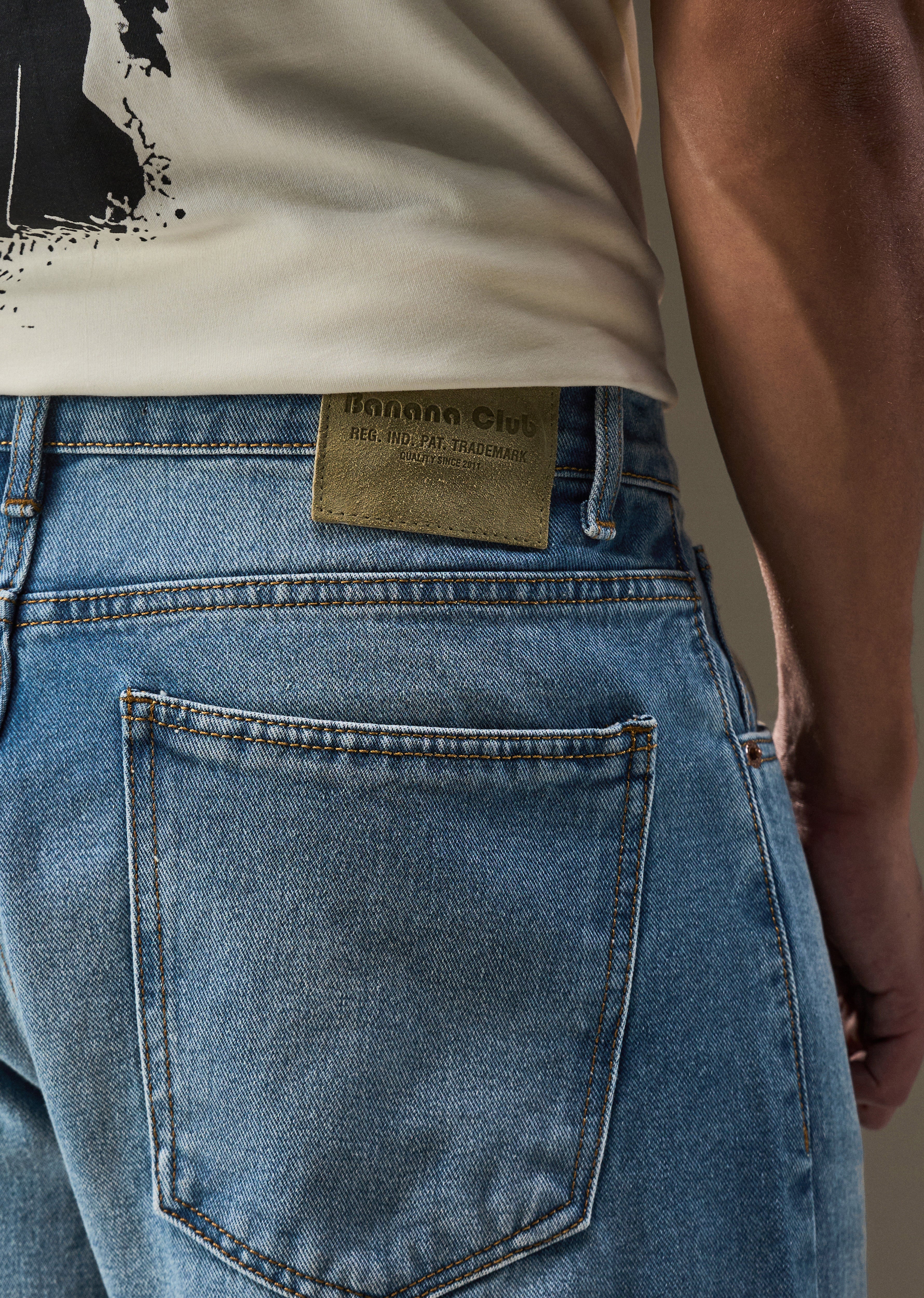 Bright Blue Super Baggy Jeans