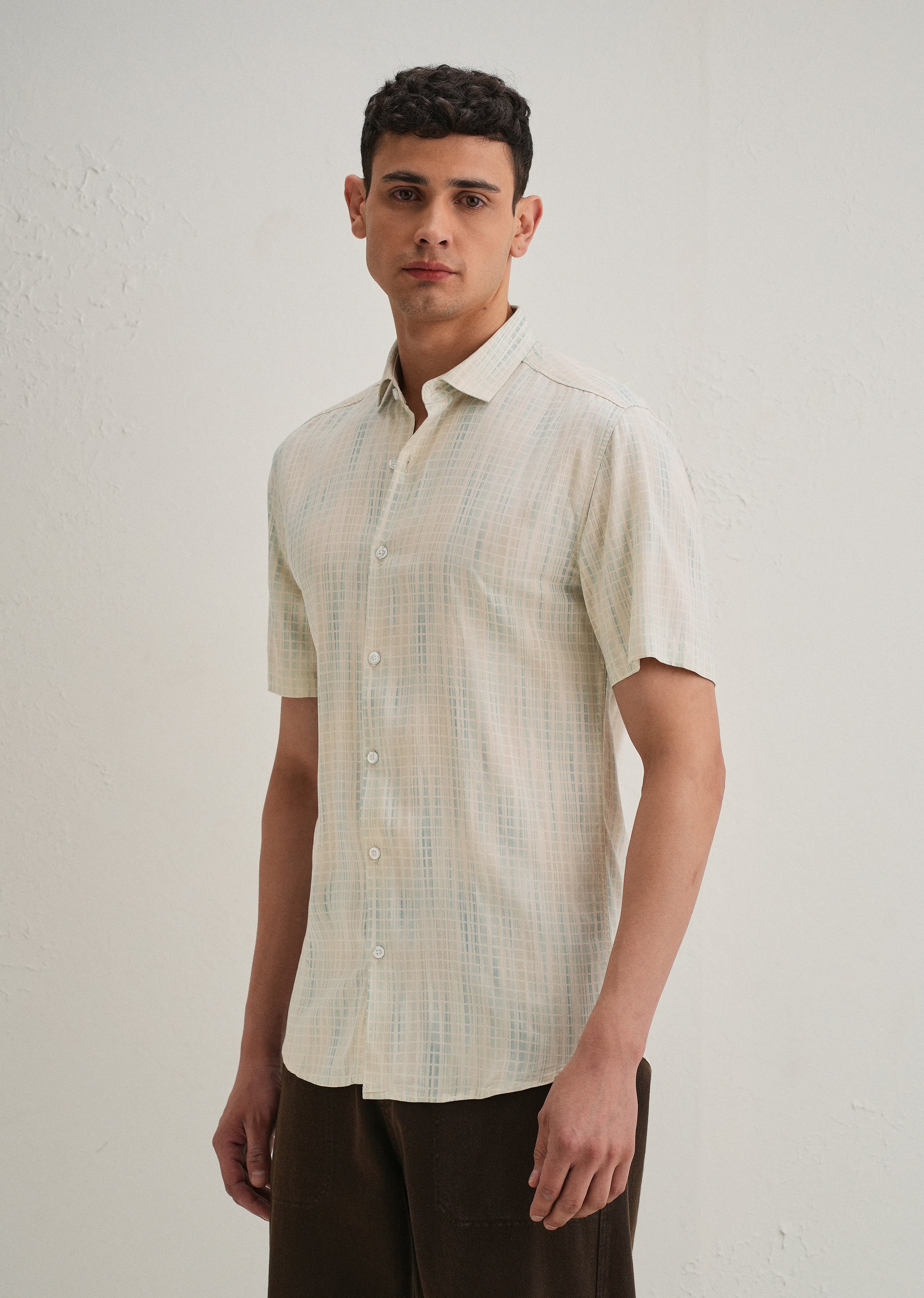 Broken Blue Stripe Shirt