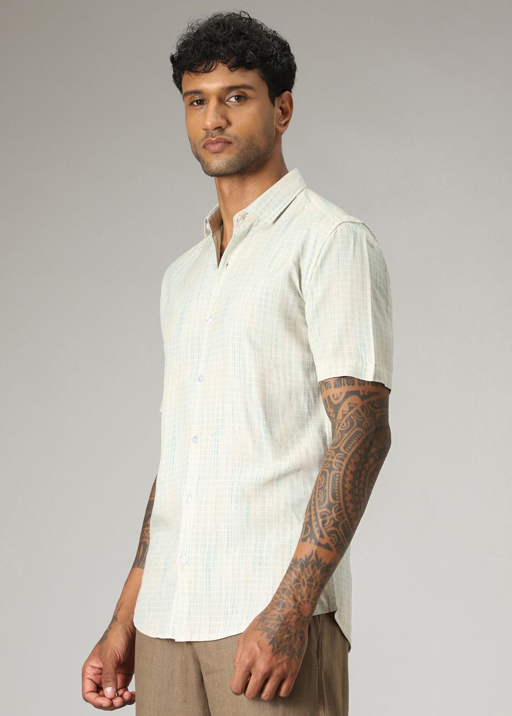 Broken Blue Stripe Shirt