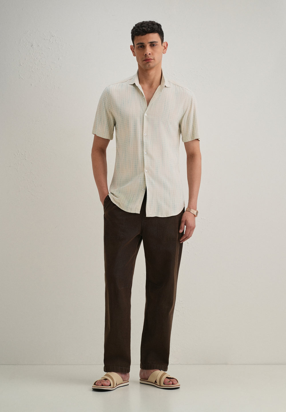 Broken Blue Stripe Shirt