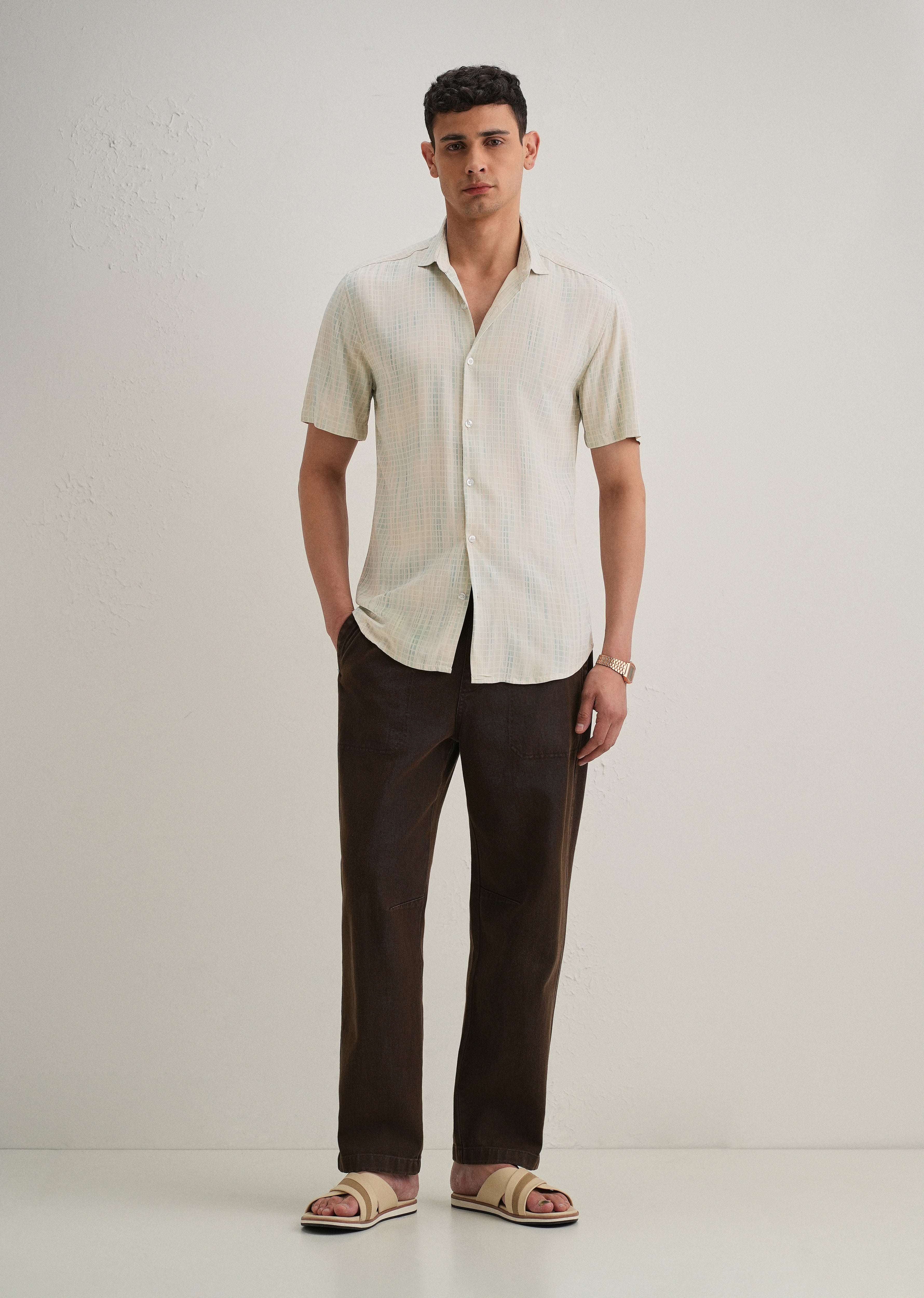 Broken Blue Stripe Shirt