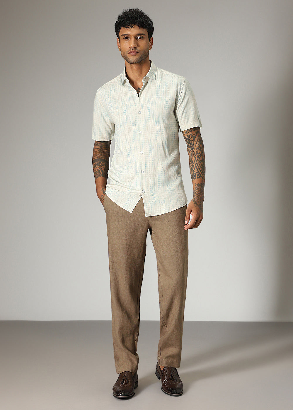 Broken Blue Stripe Shirt