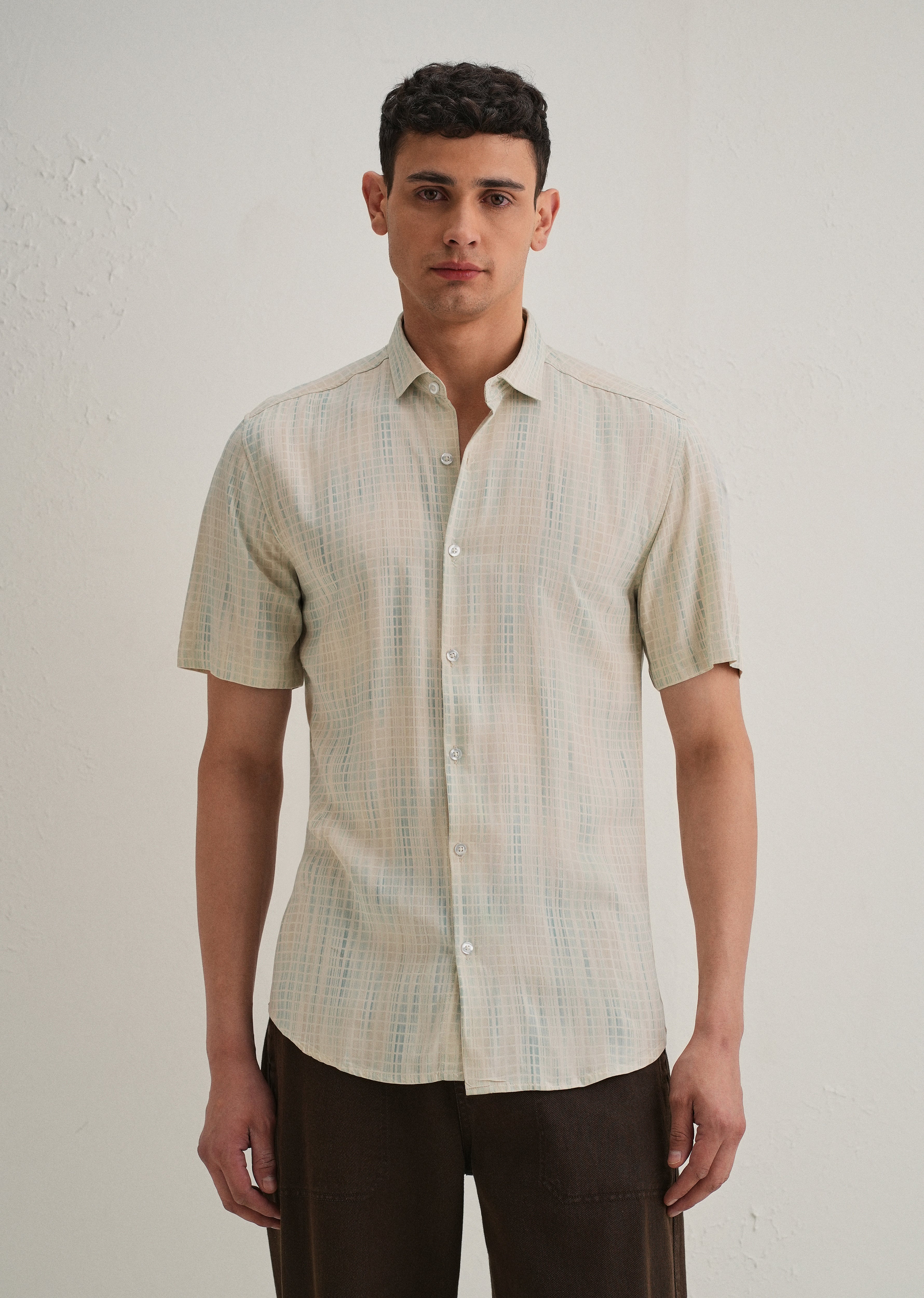 Broken Blue Stripe Shirt