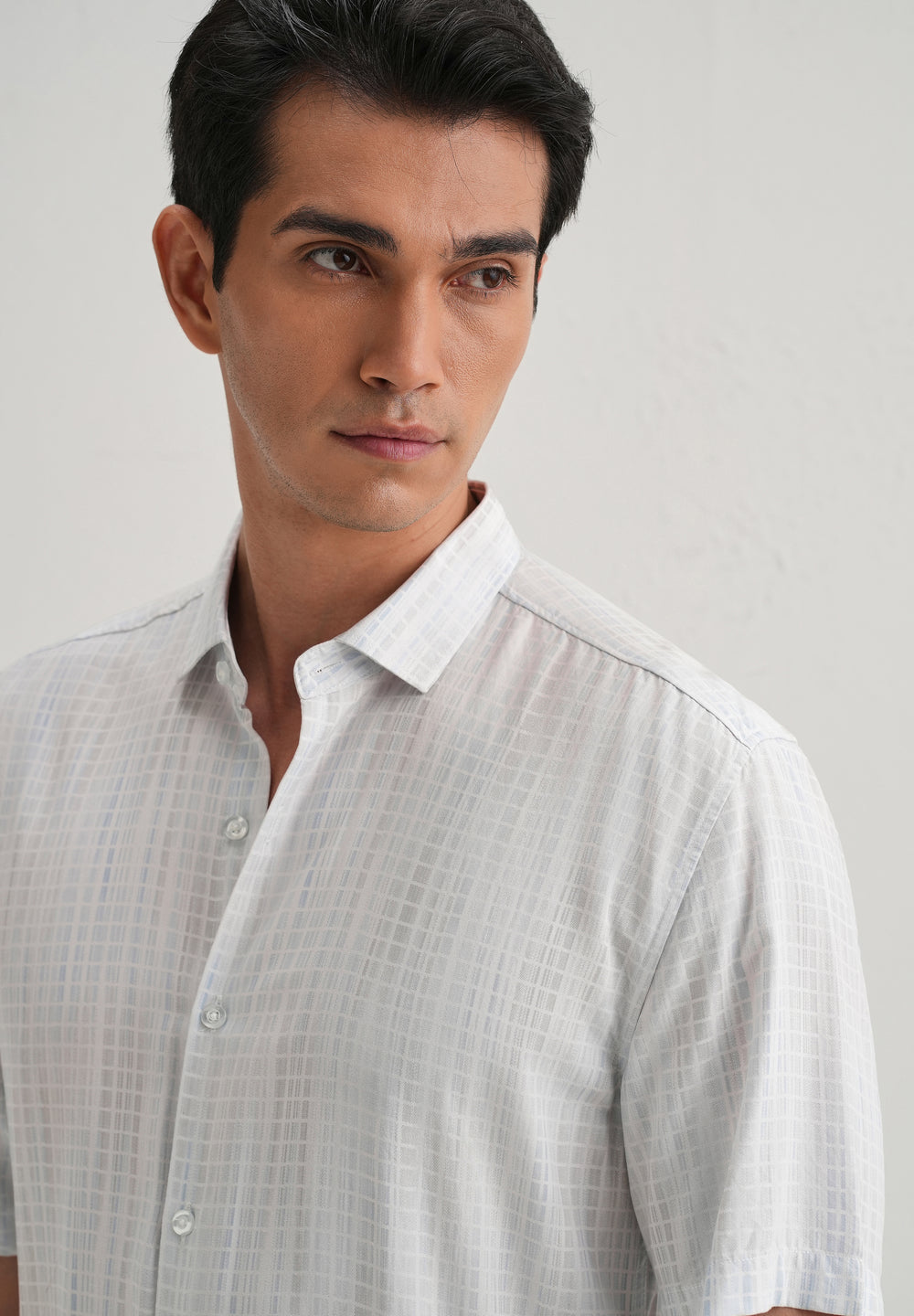 Broken Light Blue Stripe Shirt