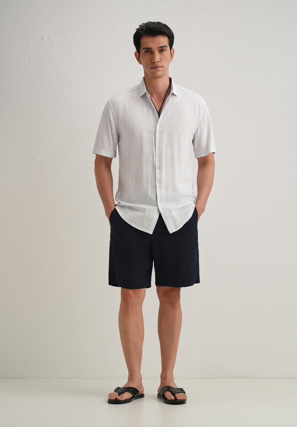 Broken Light Blue Stripe Shirt