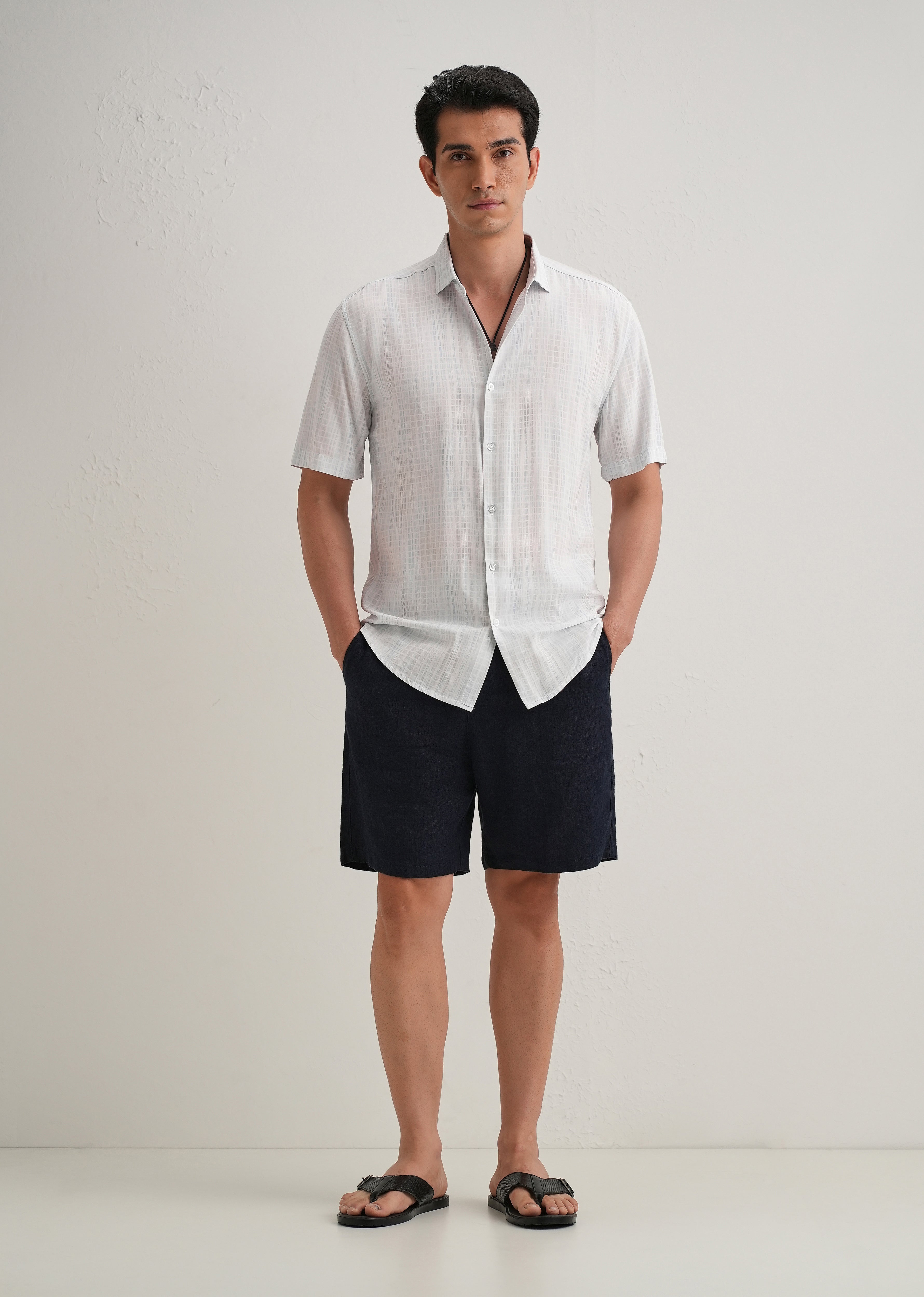 Broken Light Blue Stripe Shirt