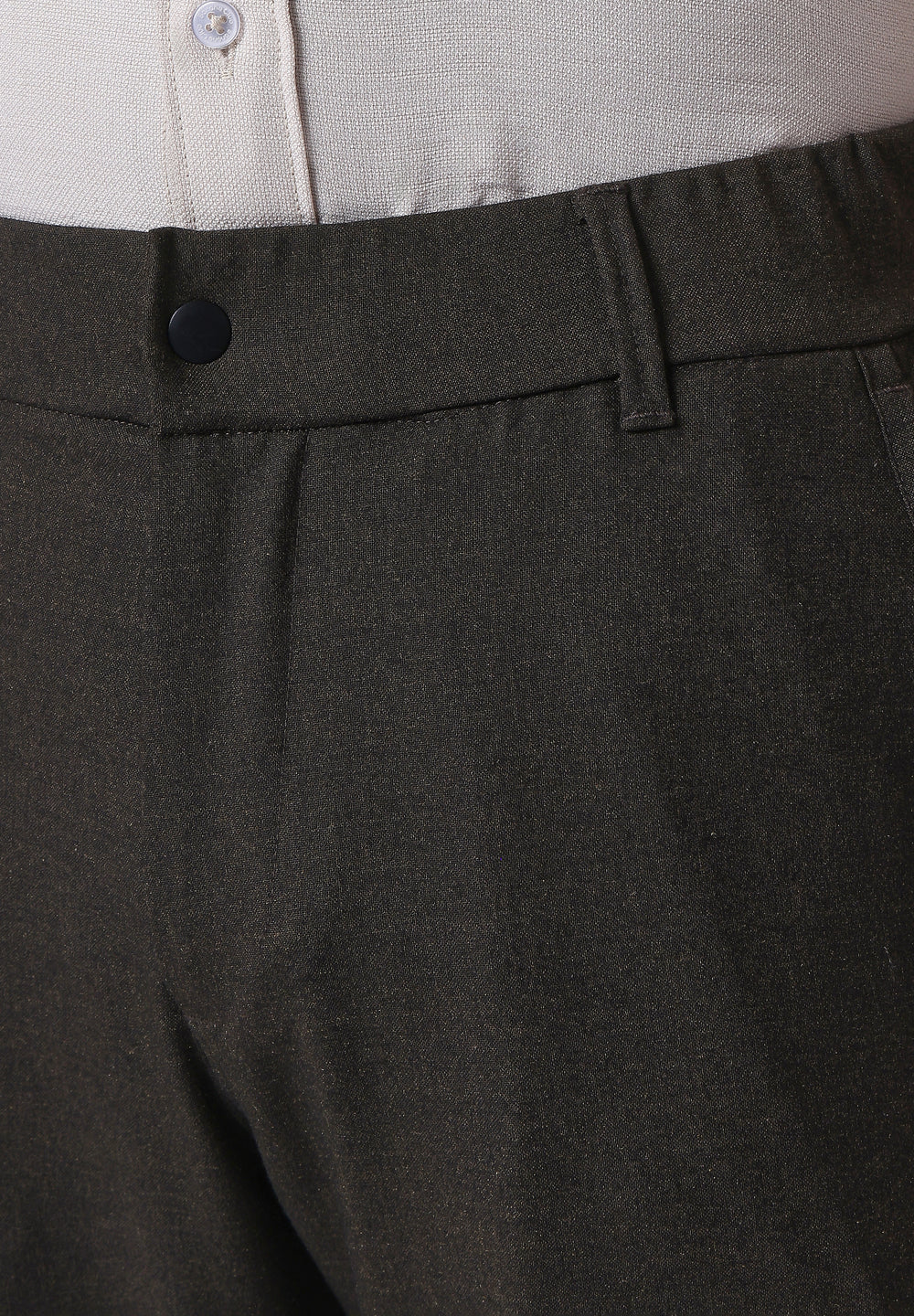Brown 8 Way Stretch Trousers