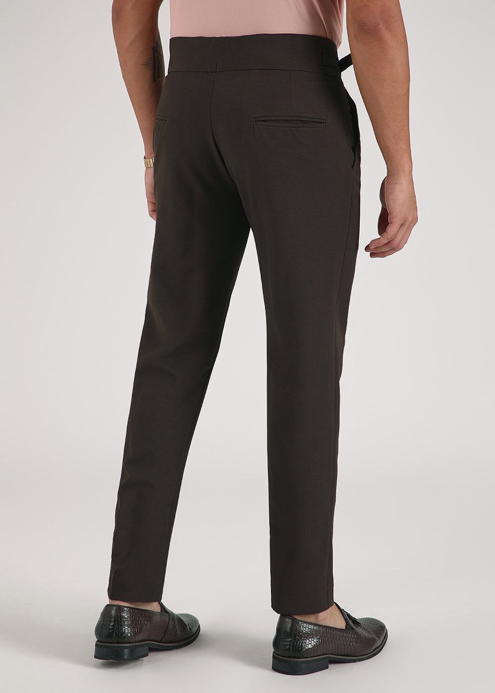 Cloudy Brown Gurkha Pant