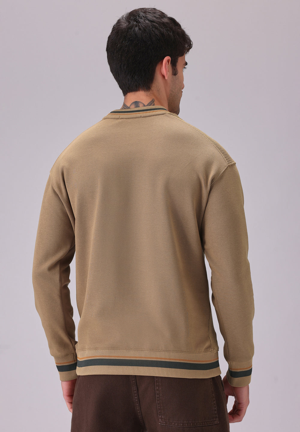 Brown Knitted Pullover