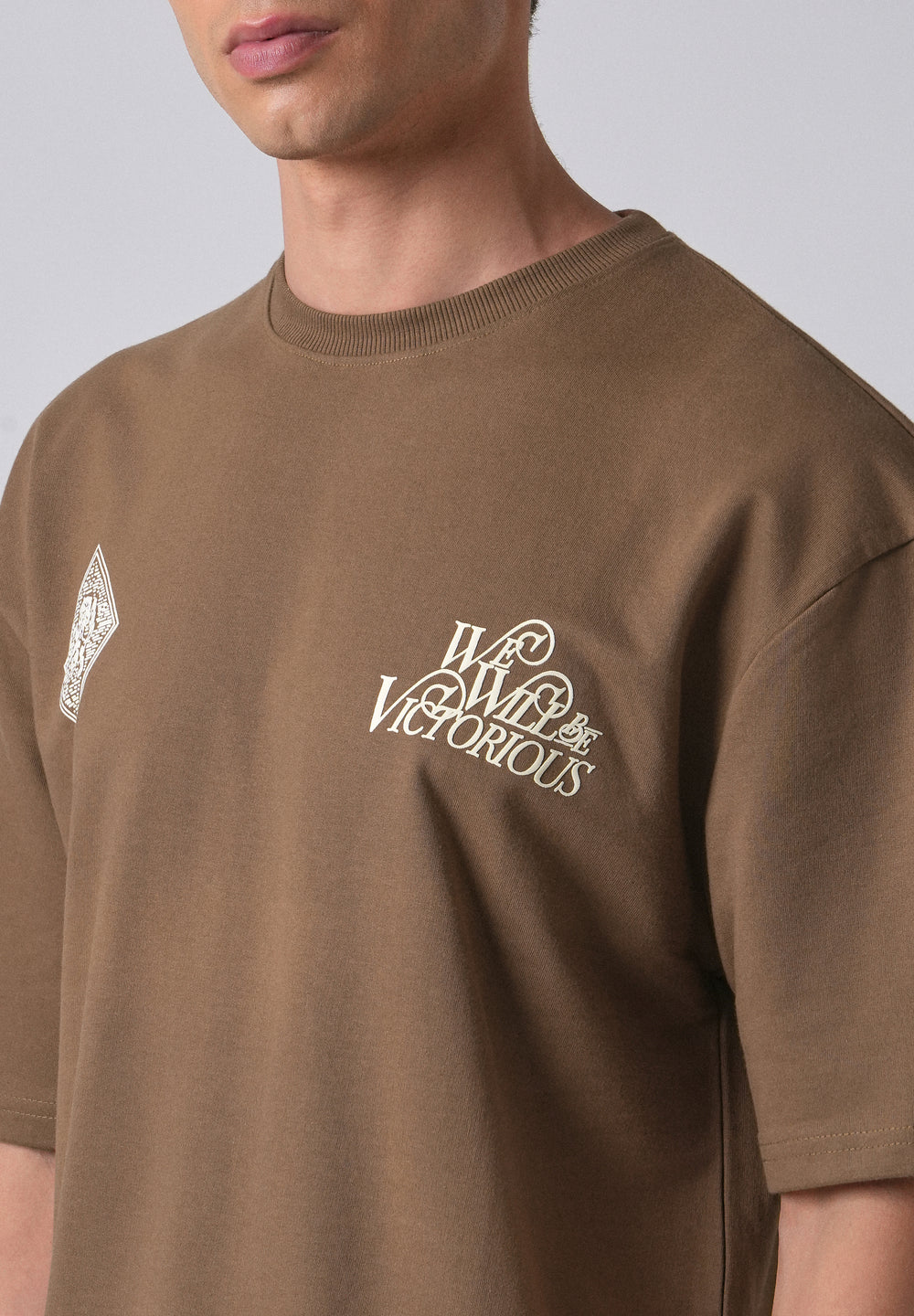 Brown Oversized T-shirt