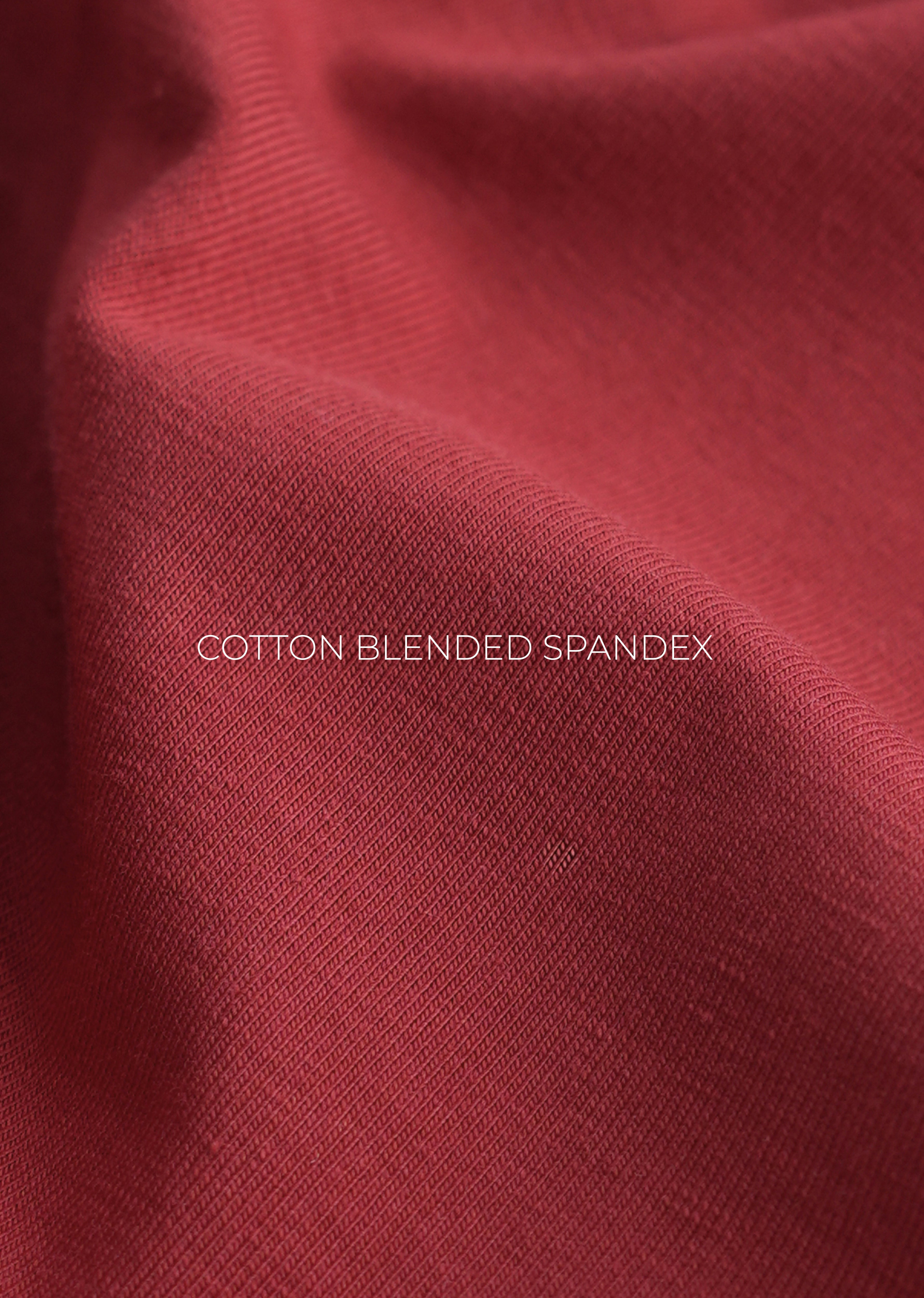 Burnt Red Graphic Printed T-shirt
