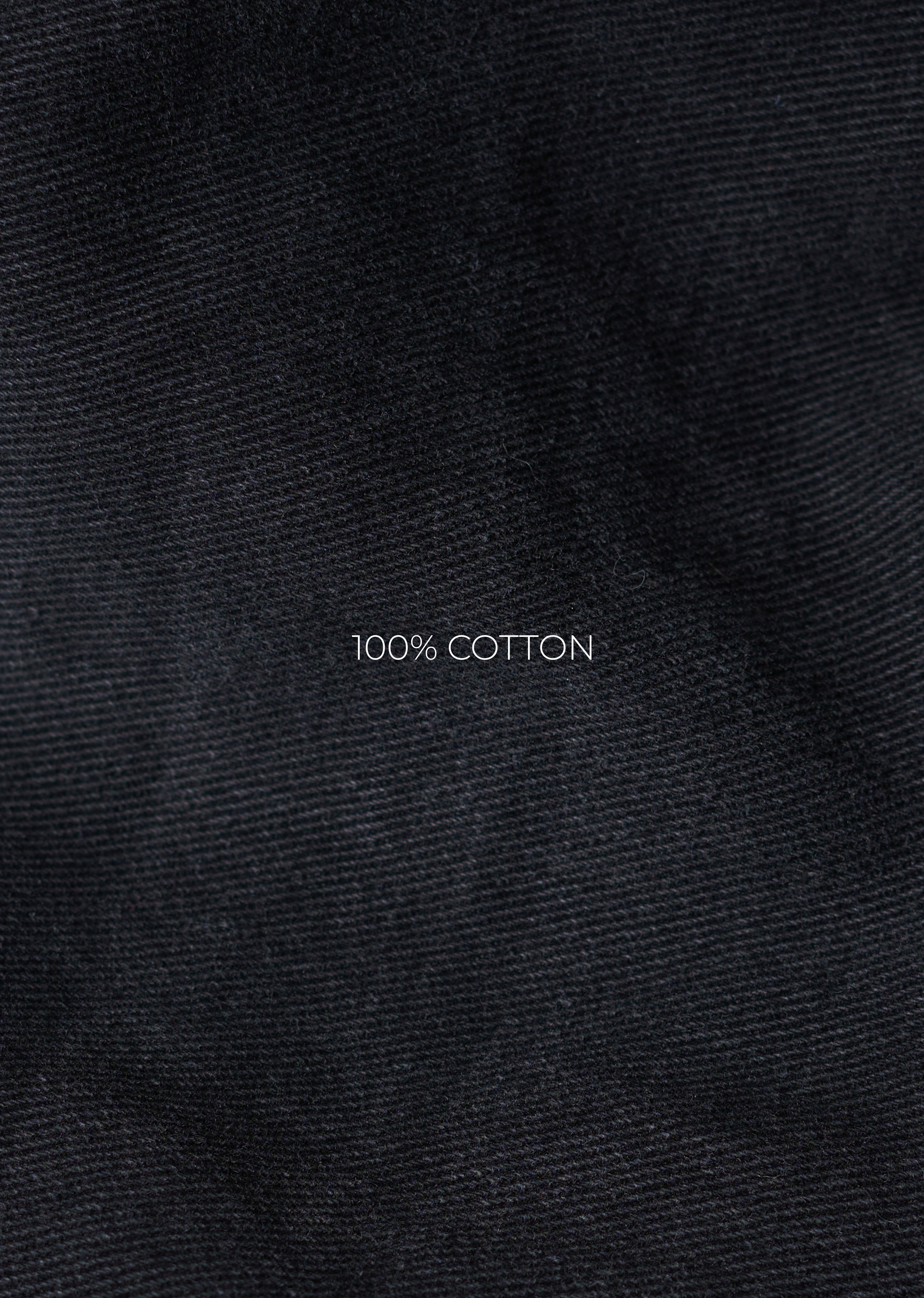 Charcoal Black Super Baggy Jeans