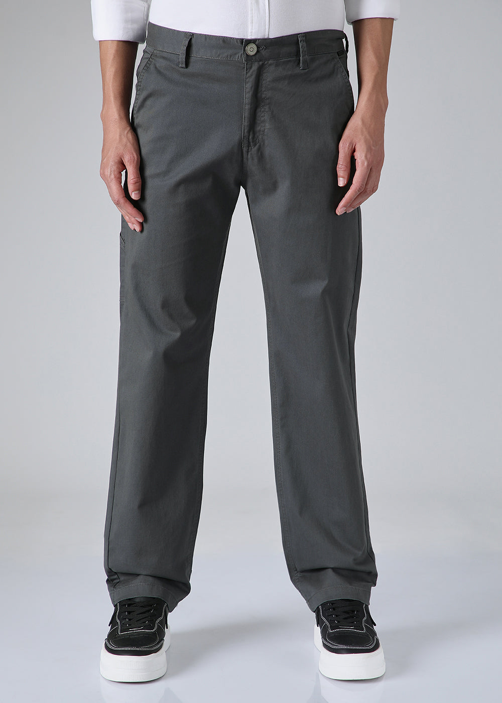 Charcoal Gray Carpenter Pants