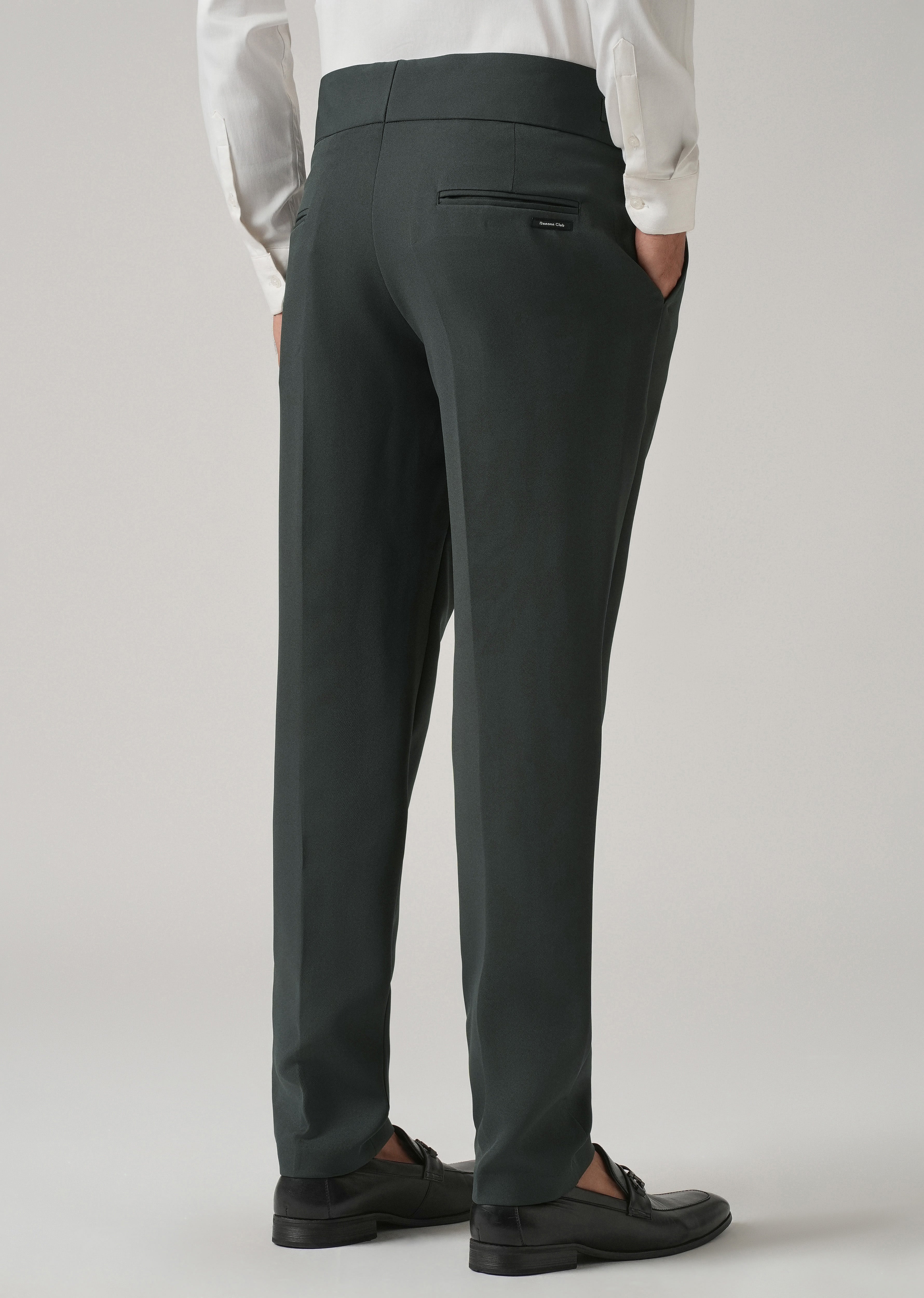 Charcoal Green Gurkha Pant