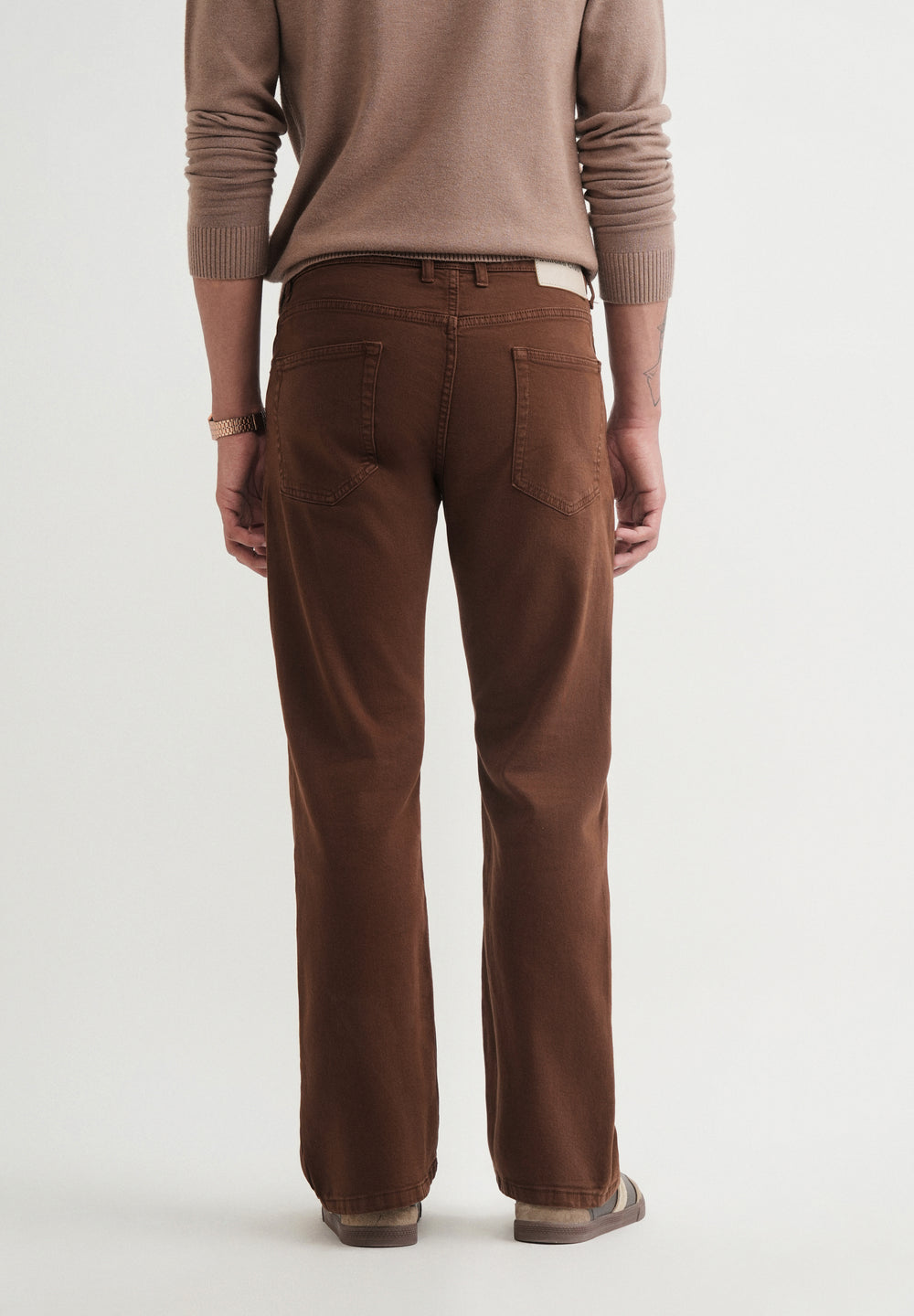 Chocolate Brown Bootcut Jeans
