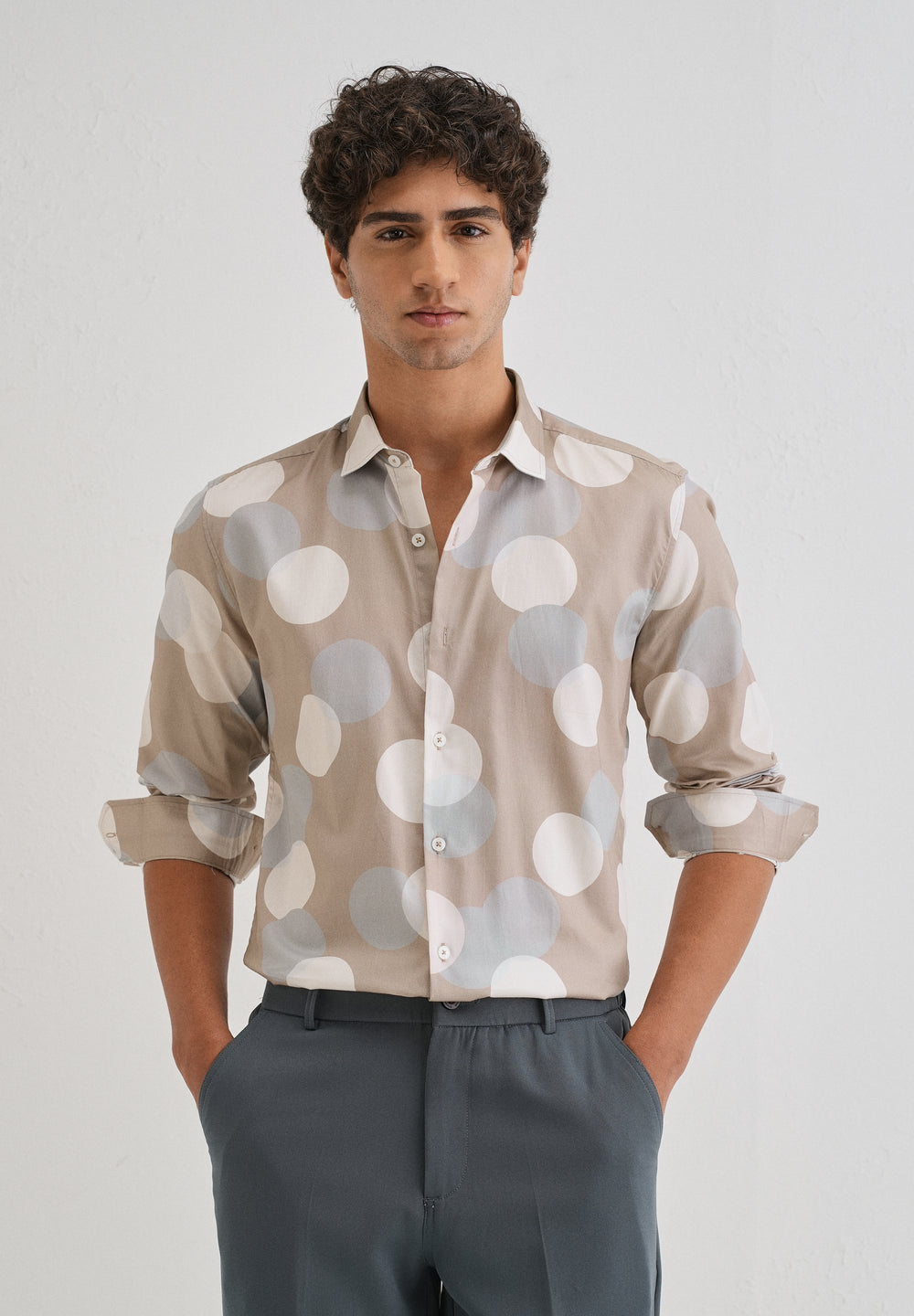 Circle Printed Shirt