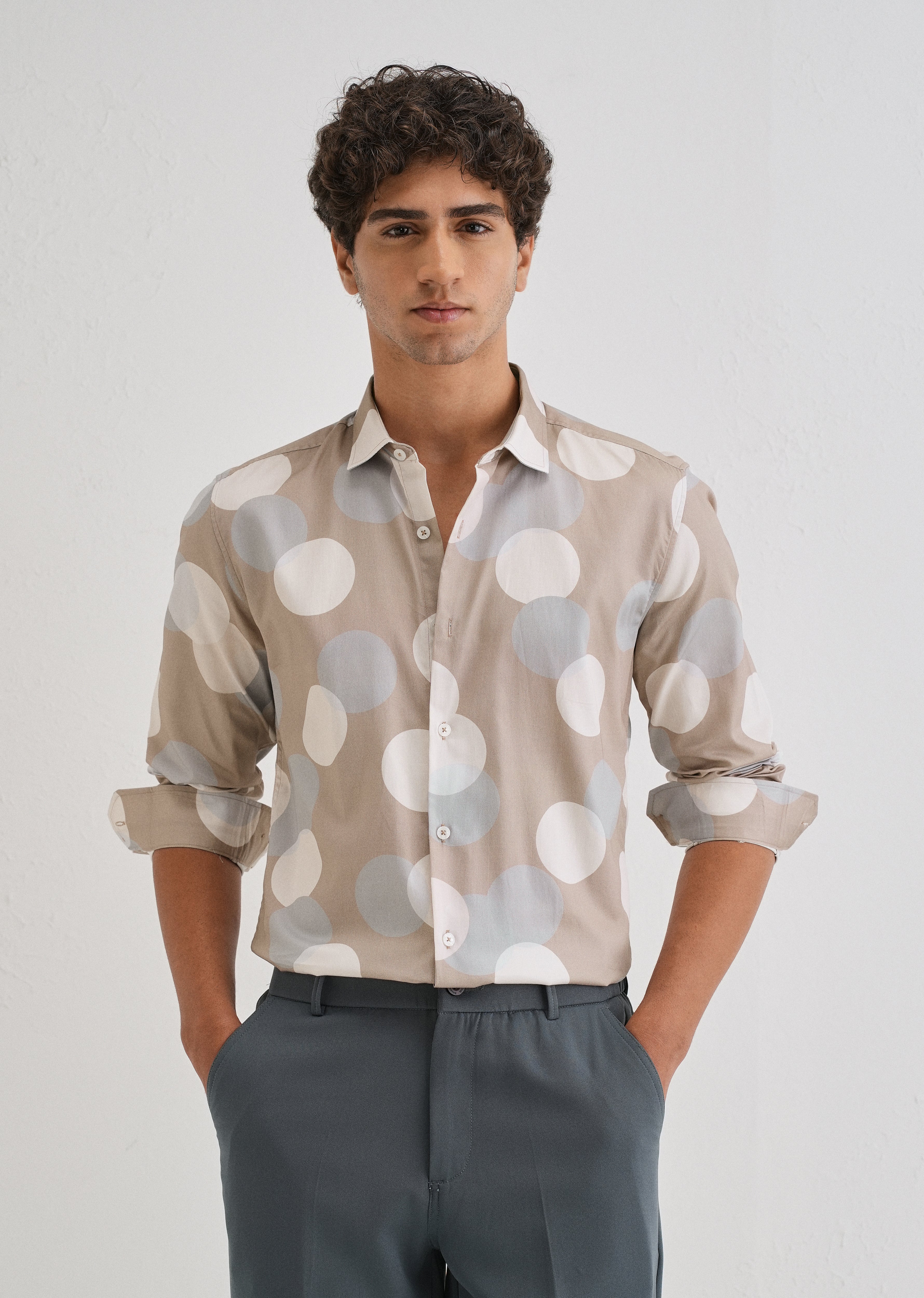 Circle Printed Shirt