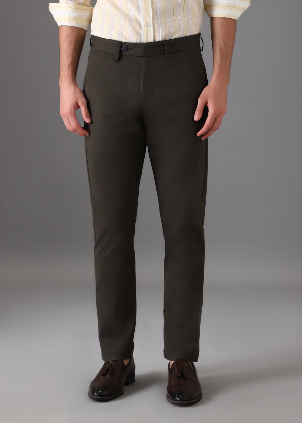 Citron Olive Chino