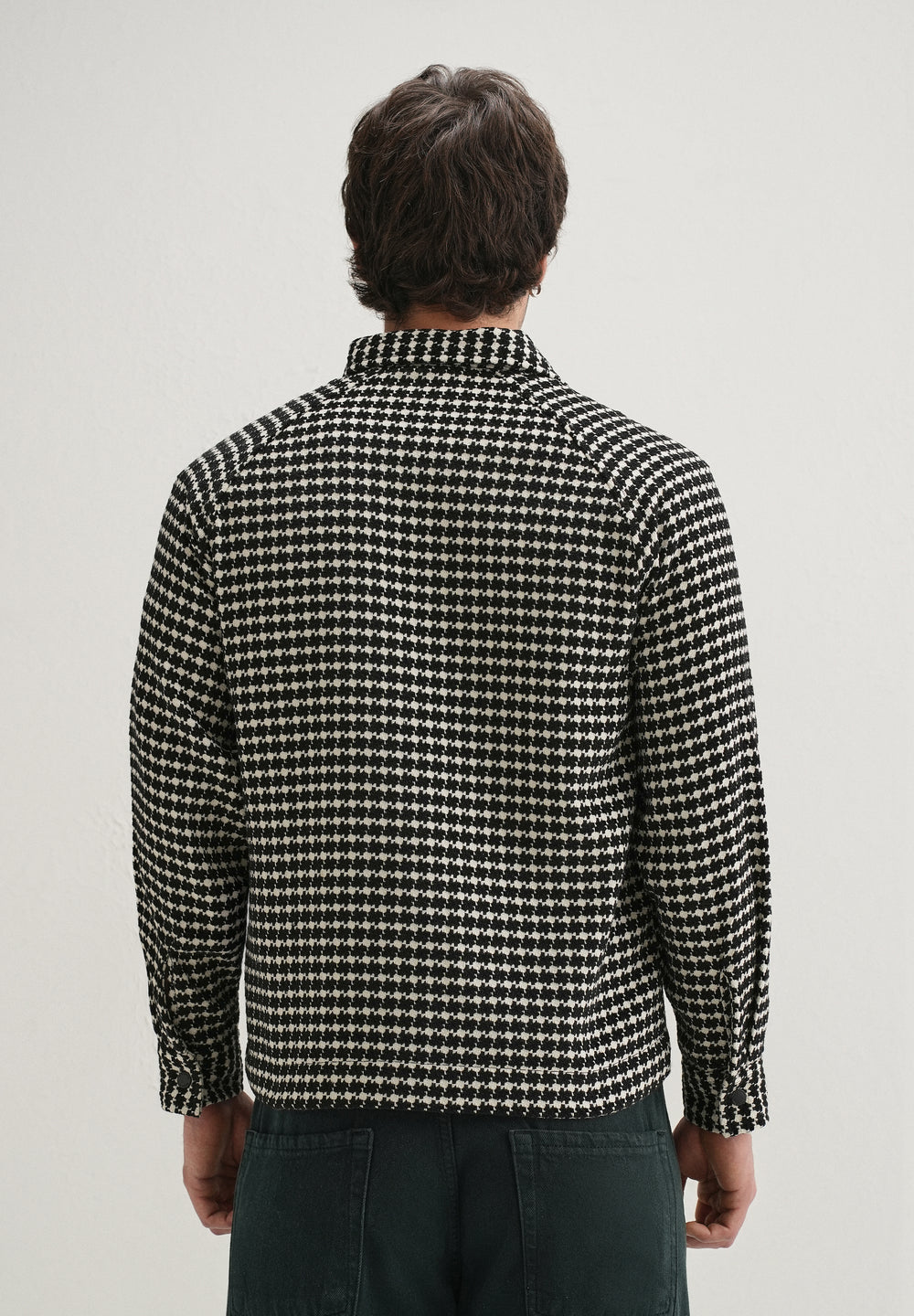 Classic Black Houndstooth Shacket