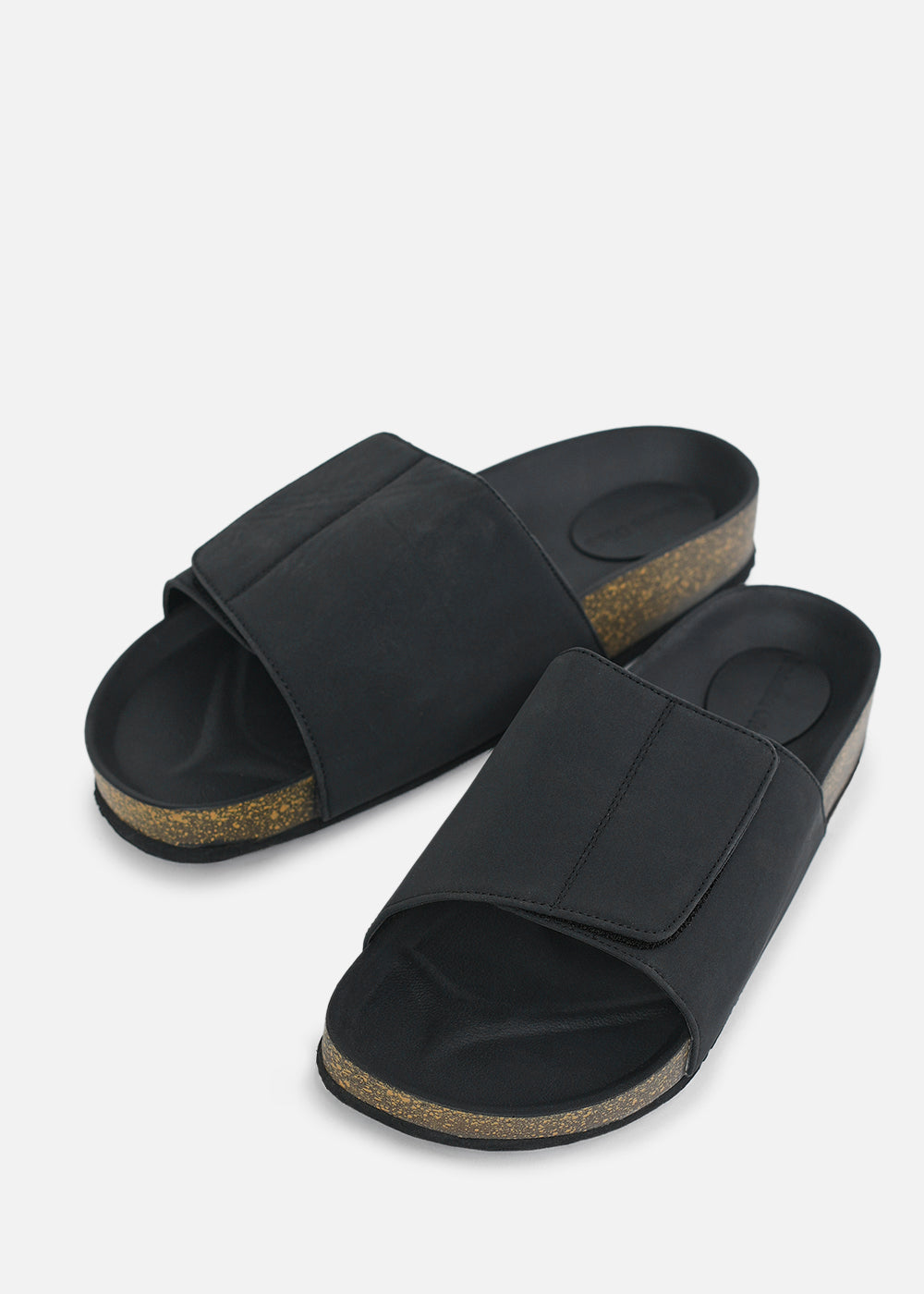 Classic Black Slide Sandals