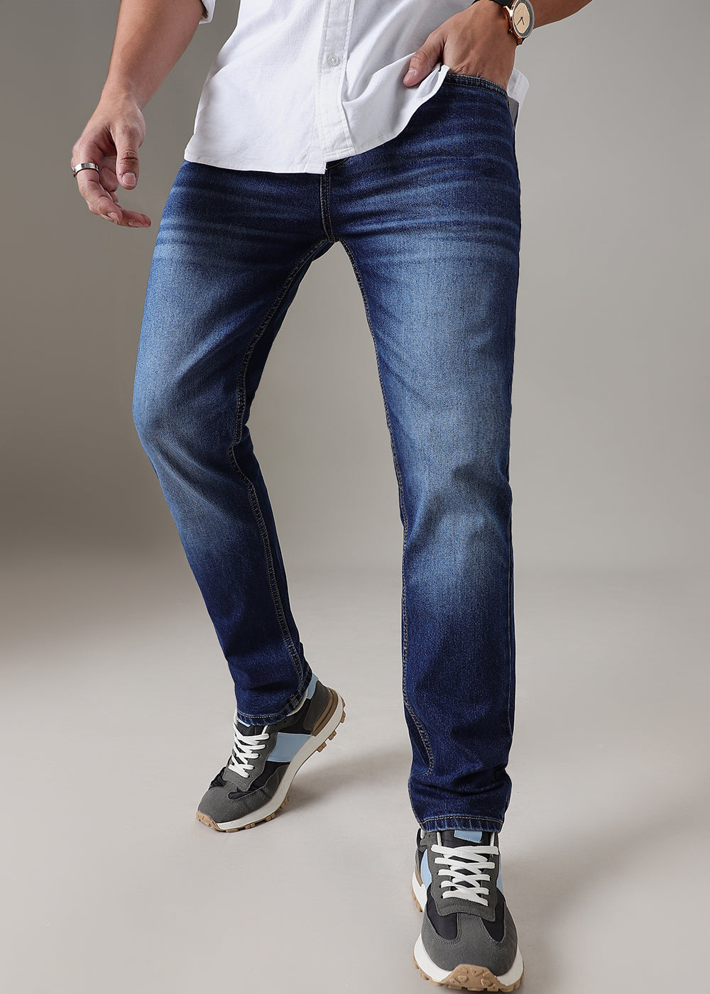 Classic Blue Slim Fit Denim