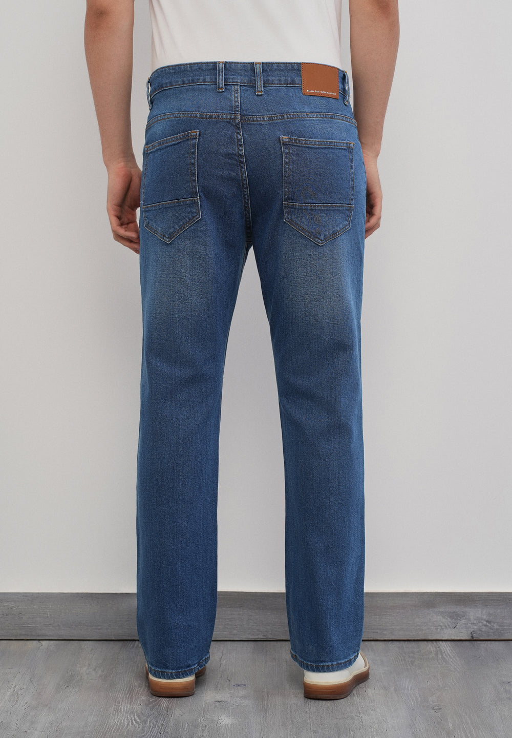 Classic Blue Straight Fit Jeans