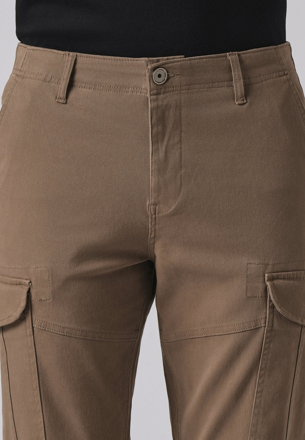 Classic Brown Regular Fit Cargo Pant