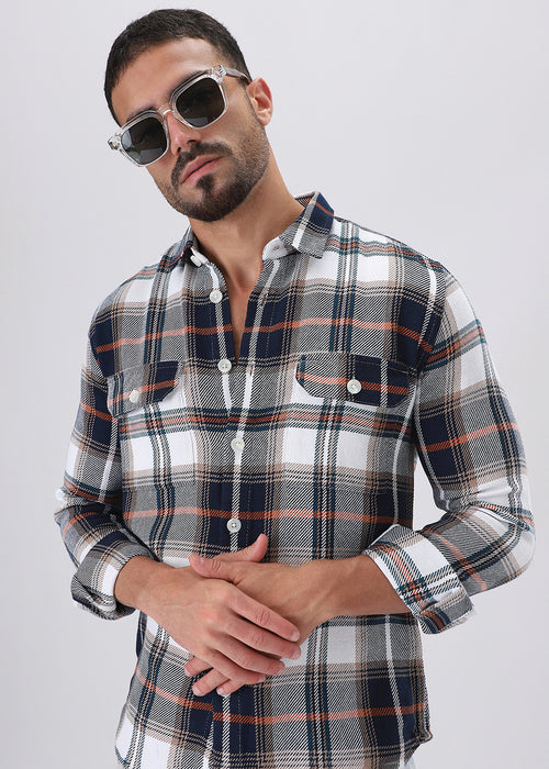 Classic Brushed Cotton Check Shirt